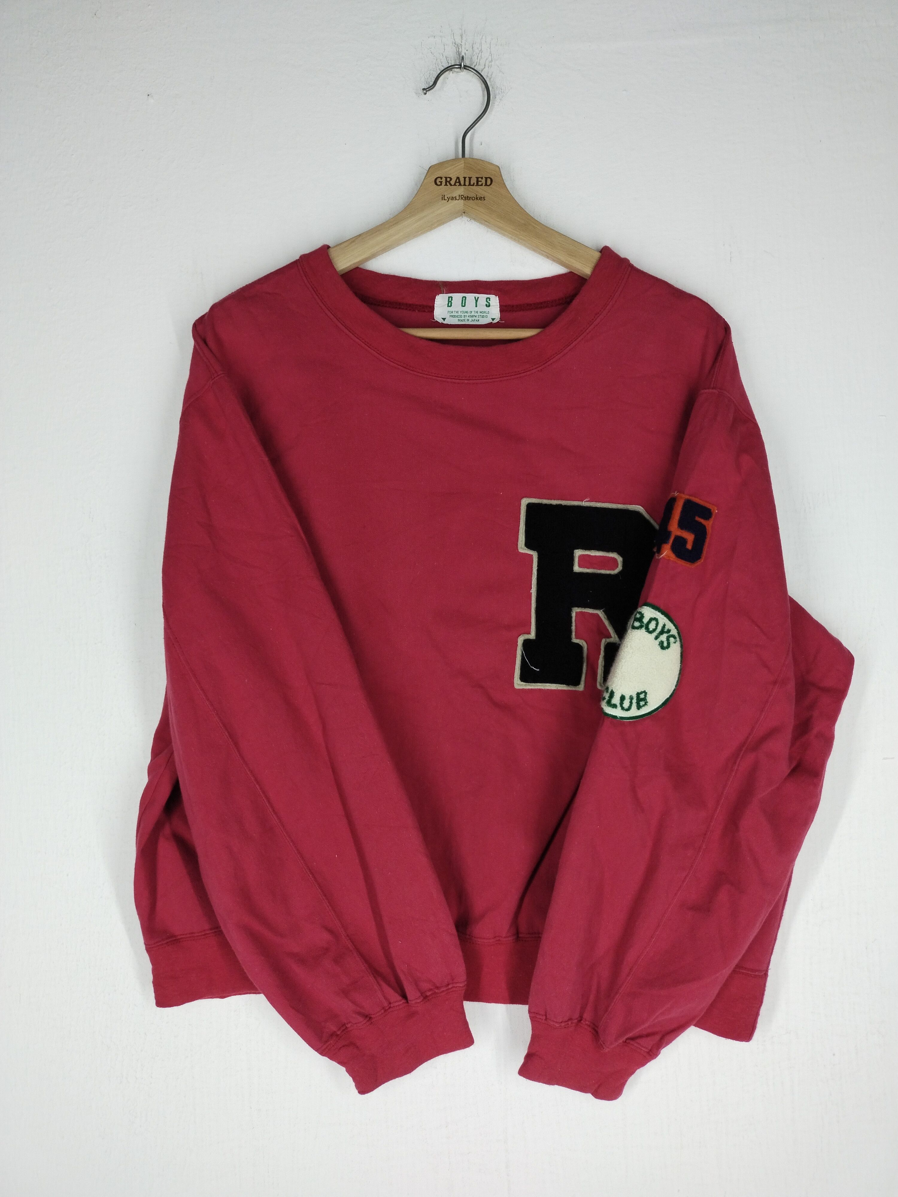 45rpm 🔥Vtg 45boys Embroidery Sweatshirt Size US L / EU 52-54 / 3 - 1 Thumbnail