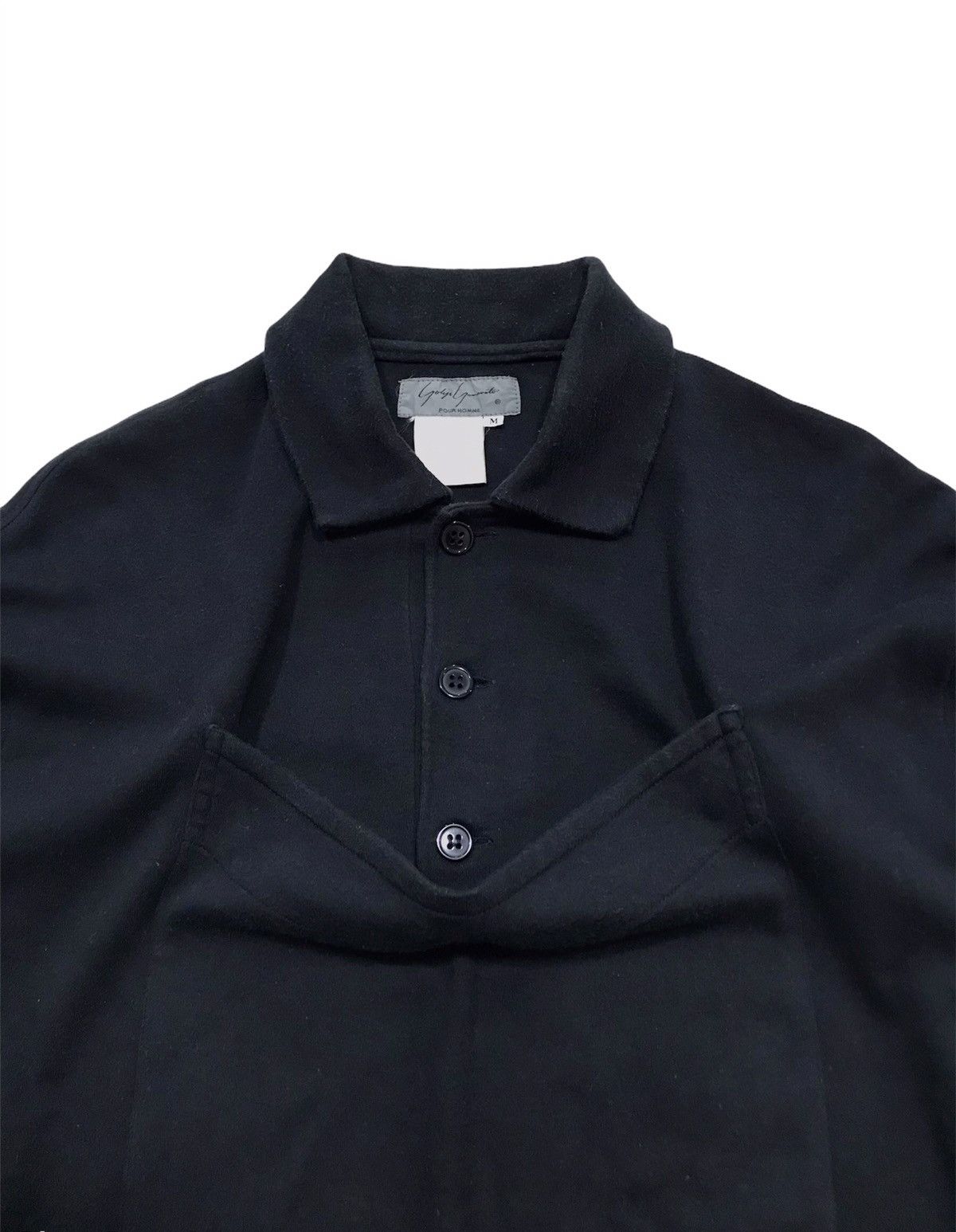 Yohji Yamamoto Kangaroo Pocket Shirt Size US M / EU 48-50 / 2 - 3 Thumbnail