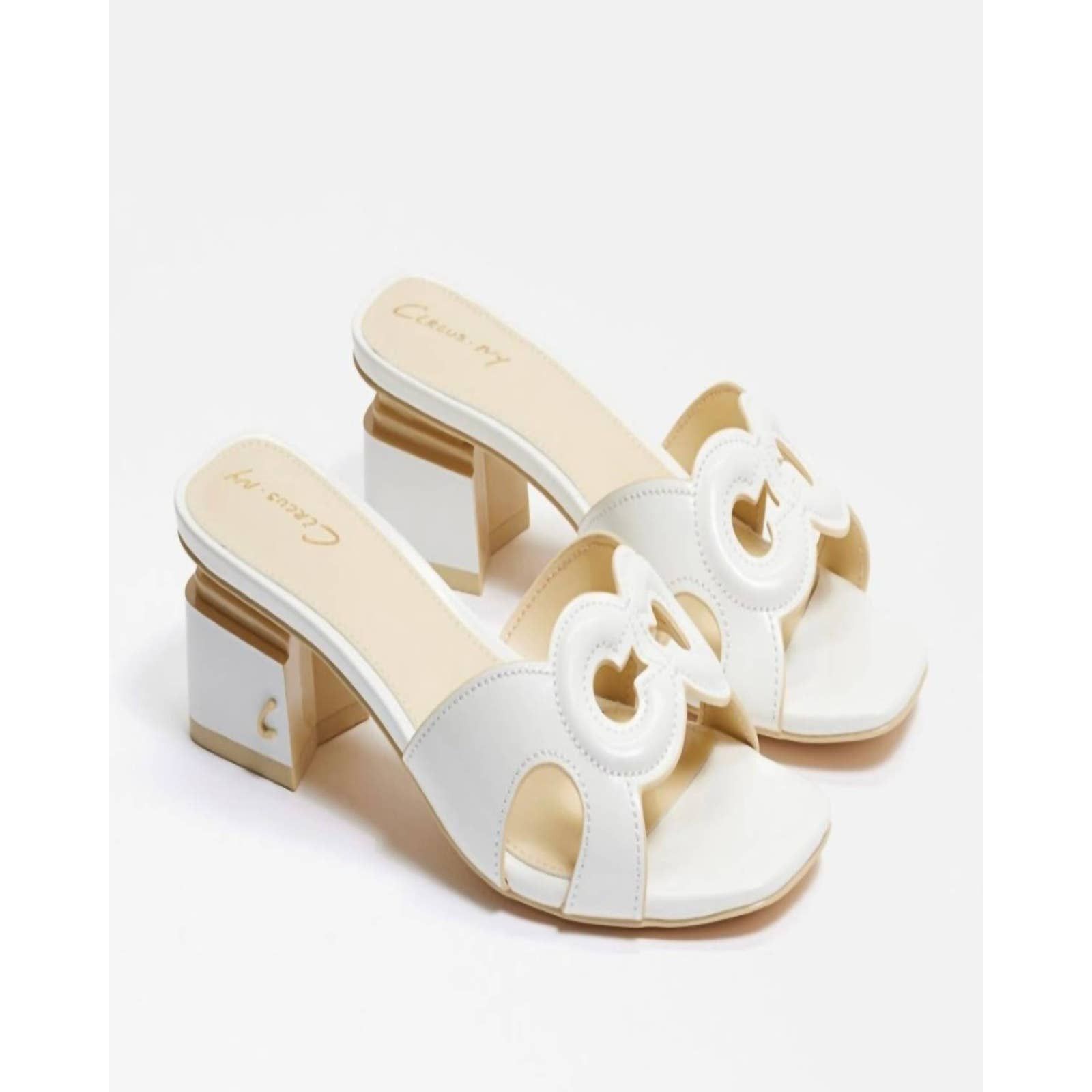 Designer CIRCUS.NY nia sandals in bright white | Grailed