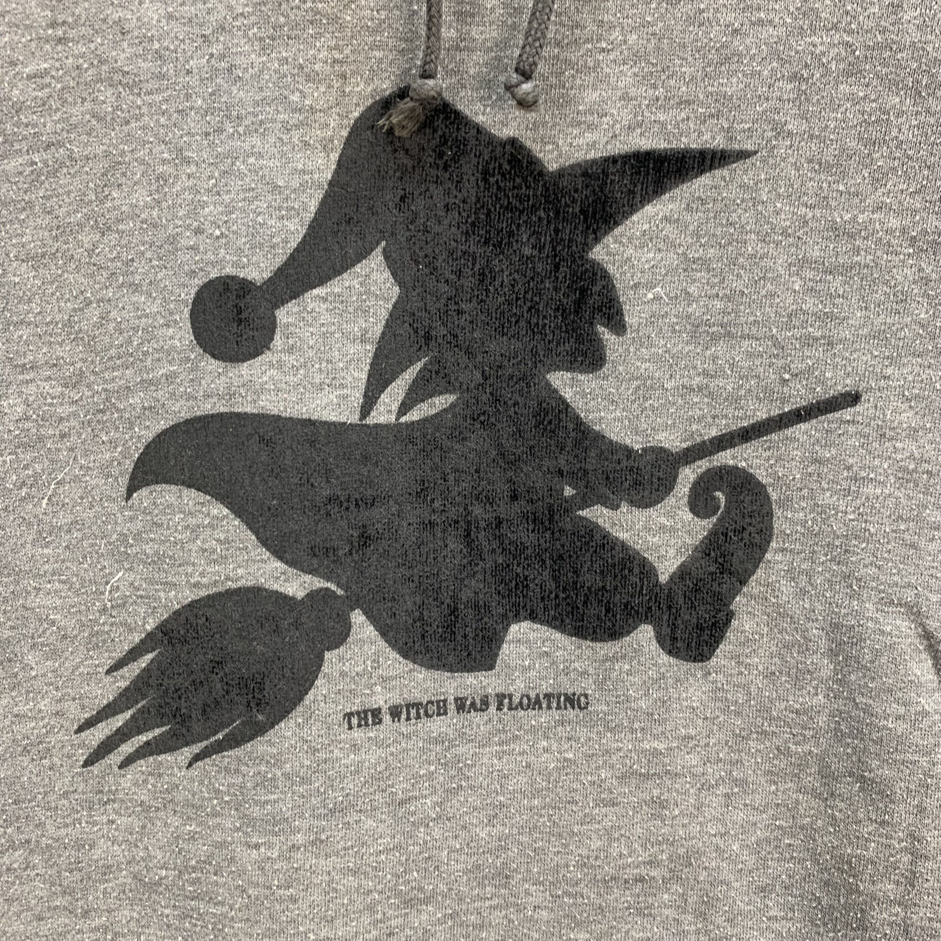Japanese Brand Wizard on Broomsticks Pullover Hoodies #4022-139 Size US M / EU 48-50 / 2 - 3 Thumbnail