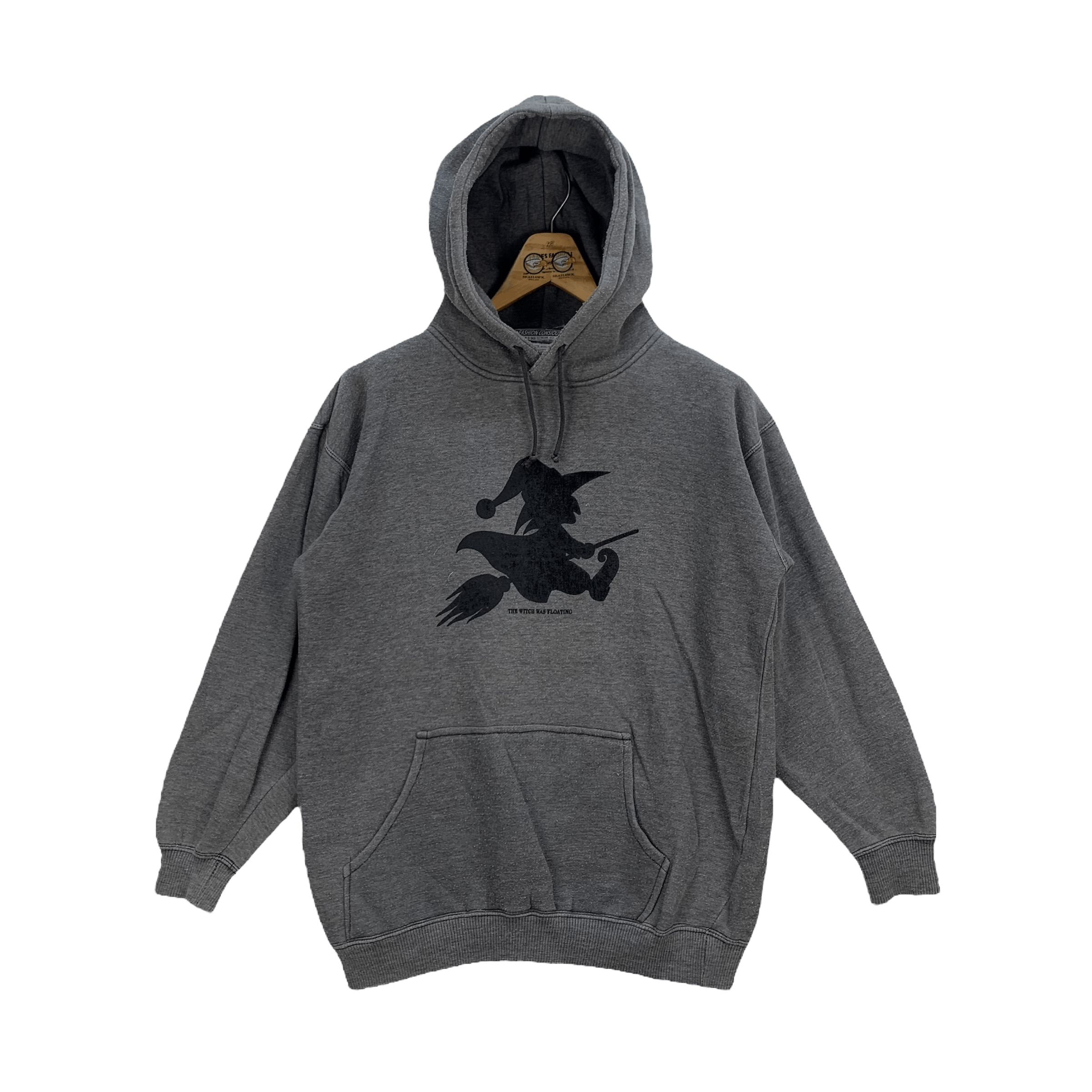 Japanese Brand Wizard on Broomsticks Pullover Hoodies #4022-139 Size US M / EU 48-50 / 2 - 1 Thumbnail