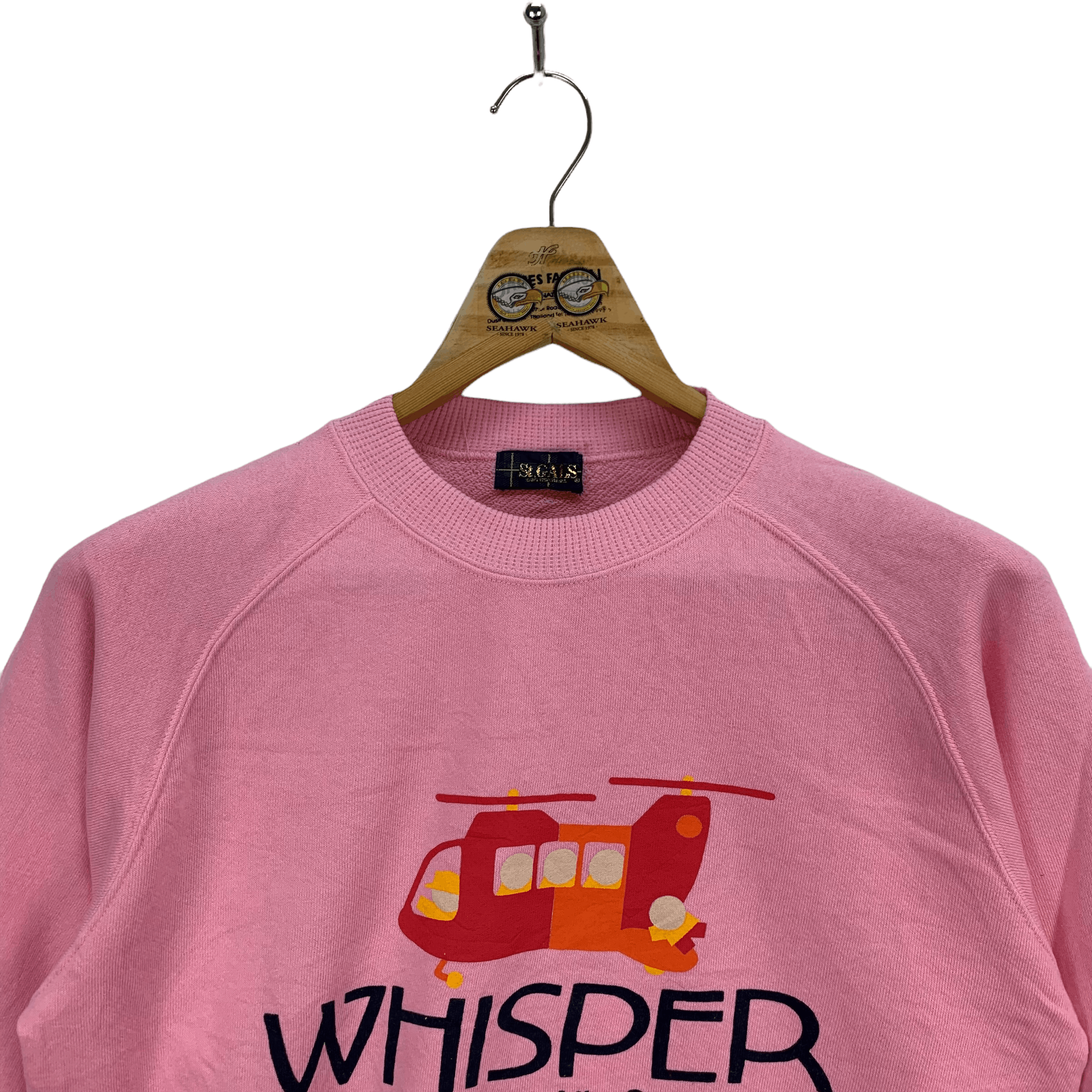 Vintage Vintage St Gals Whisper Heli Pink Sweatshirts #4044-140 Size US S / EU 44-46 / 1 - 2 Thumbnail