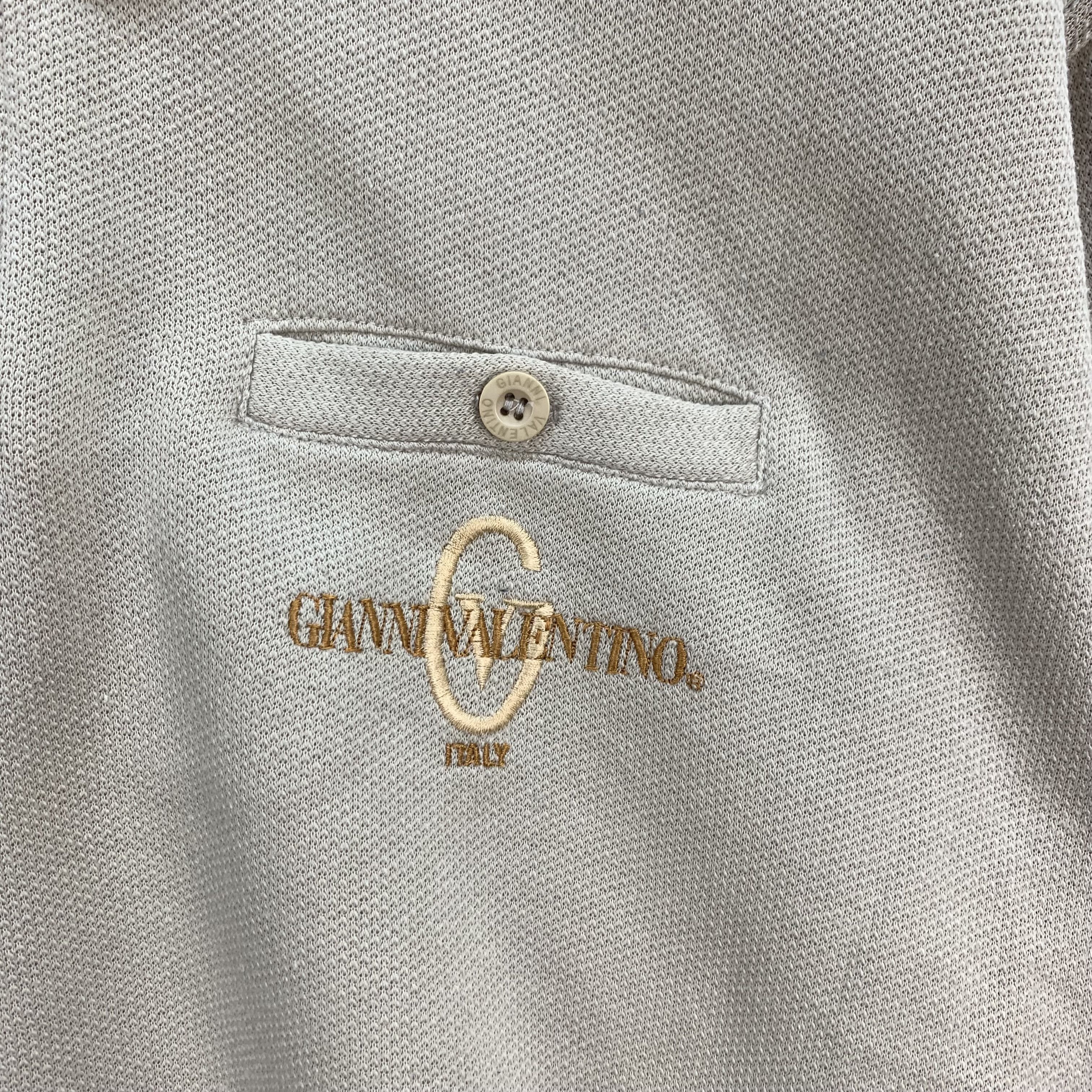 Gianni Valentino Gianni Valentino Single Pocket Collar Sweatshirts #3864-134 Size US L / EU 52-54 / 3 - 6 Thumbnail