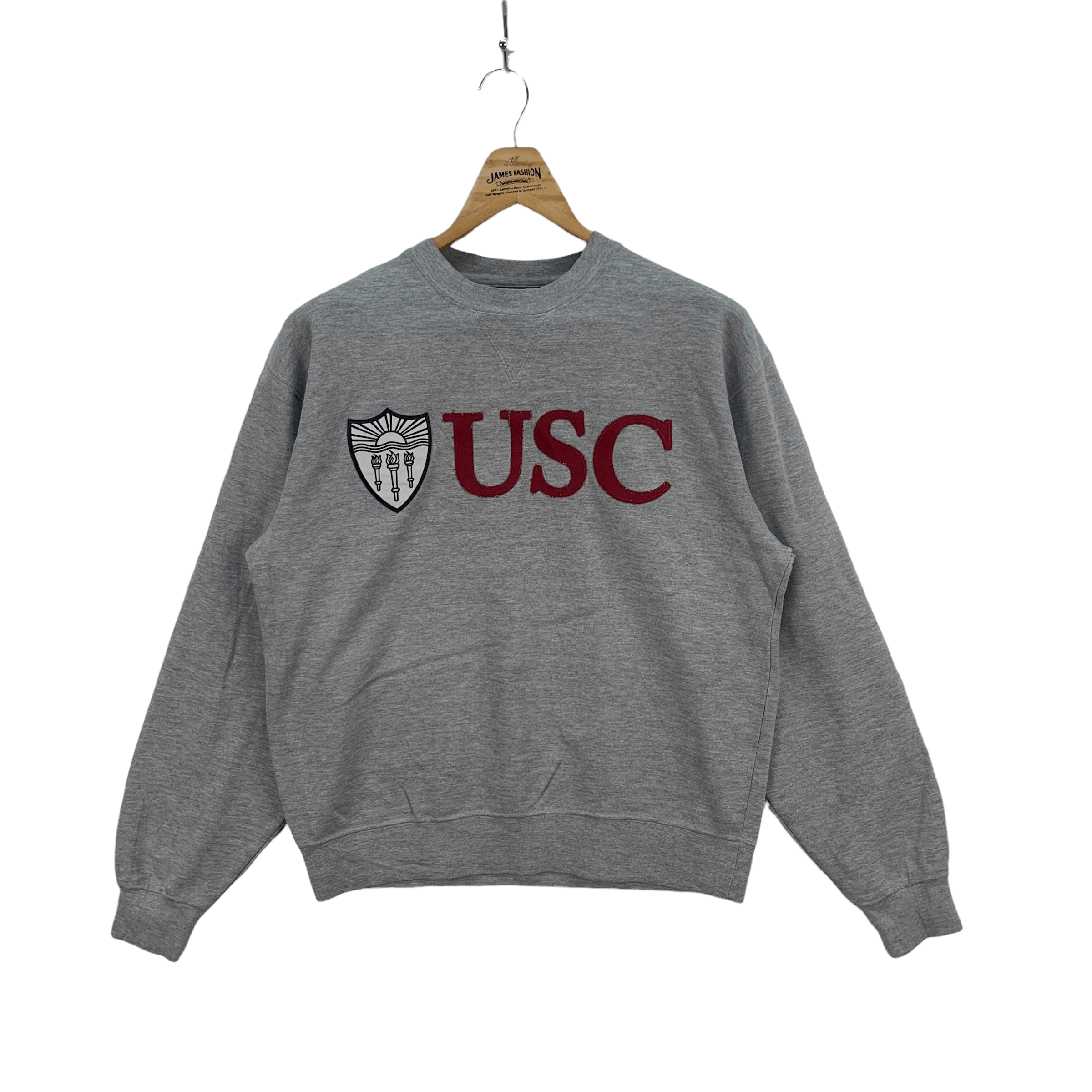 image of Gear For Sports x Viceroy University USC Big Logo Sweatshirts 3912-135 in Grey, Men's (Size Small)