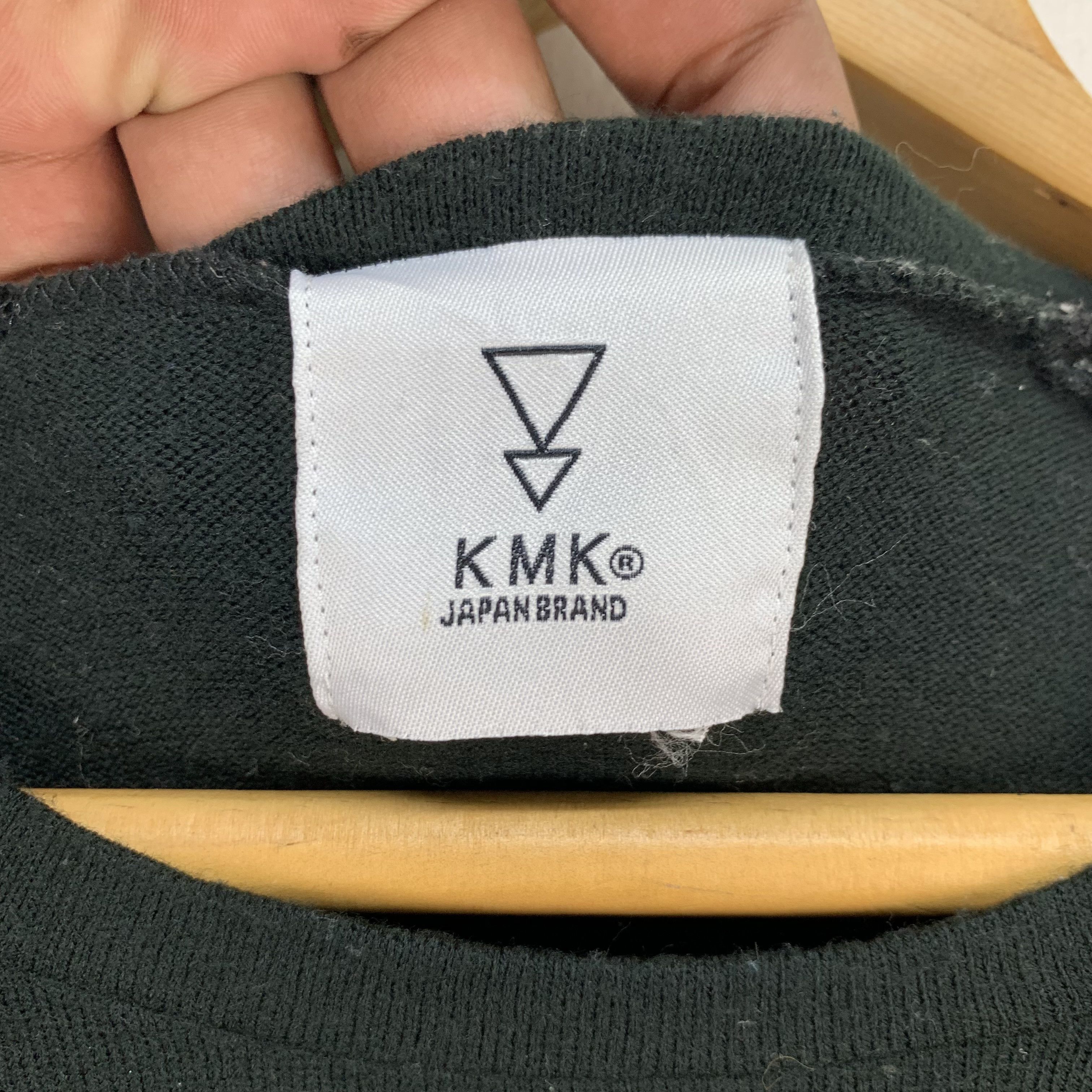 Japanese Brand KMK Japan Brand Teddy Bear Big Logo Sweater #4037-140 Size XL / US 12-14 / IT 48-50 - 6 Thumbnail