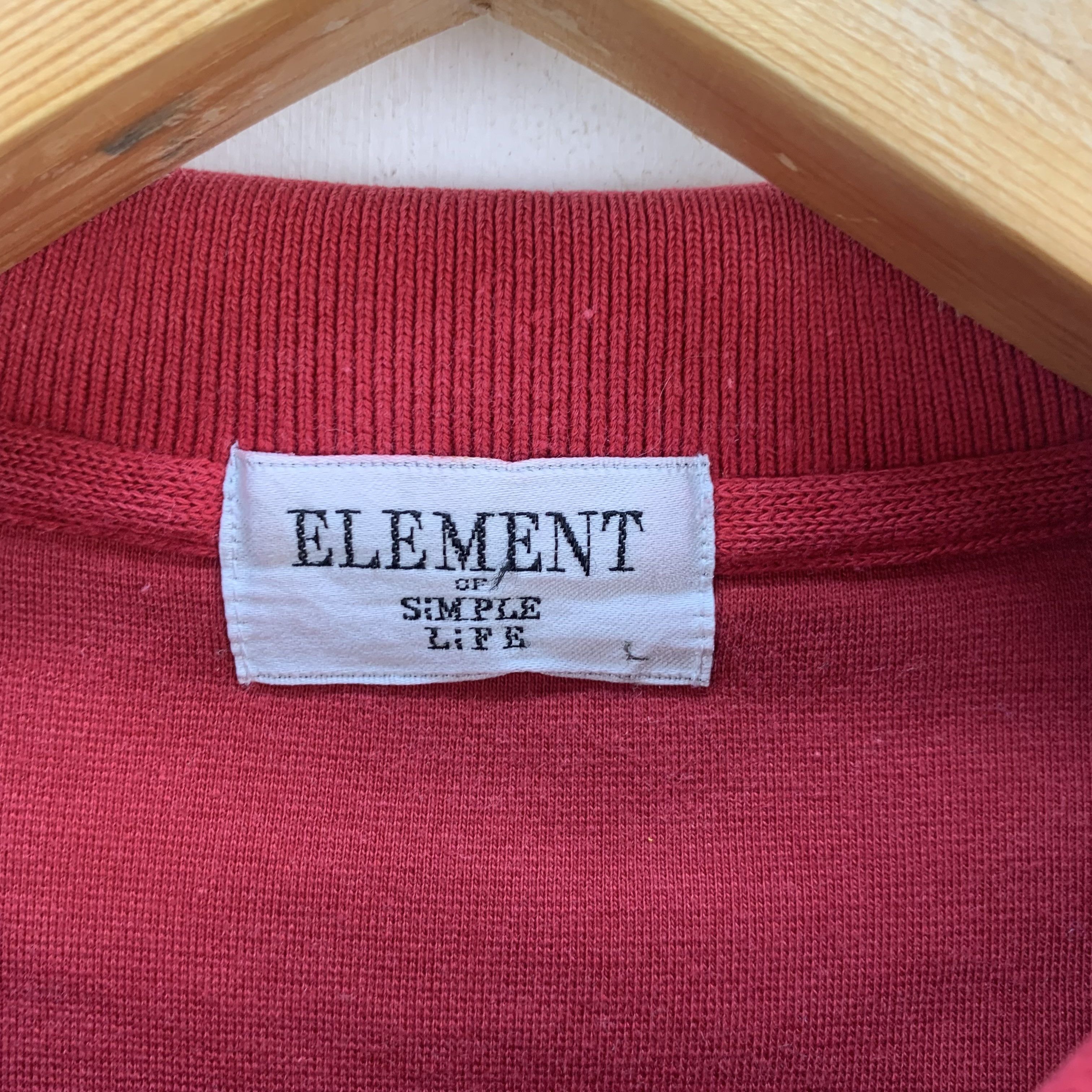 Element Element Small Logo Collared Sweatshirts #3898-135 Size US L / EU 52-54 / 3 - 7 Thumbnail