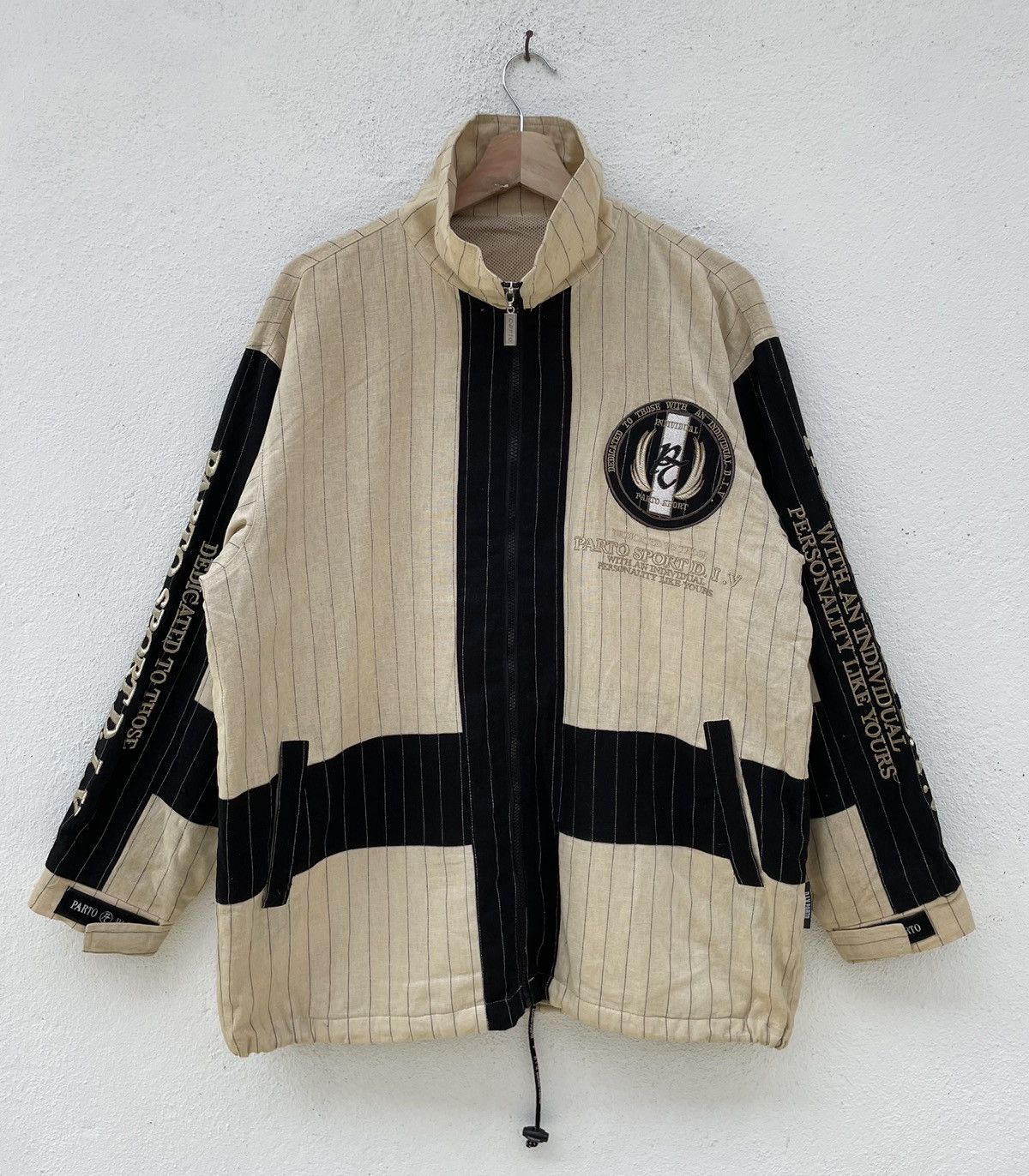 Japanese Brand Vintage Parto Sport Big Logo Light Jackets Size US M / EU 48-50 / 2 - 2 Thumbnail