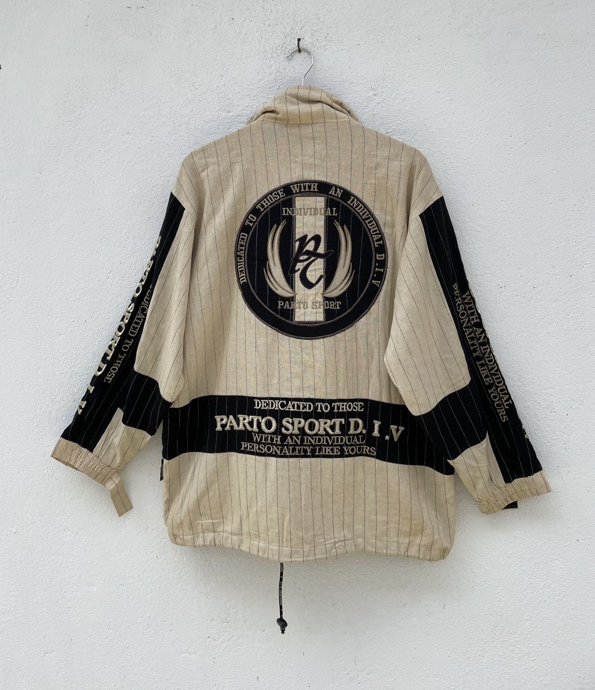Japanese Brand Vintage Parto Sport Big Logo Light Jackets Size US M / EU 48-50 / 2 - 1 Thumbnail