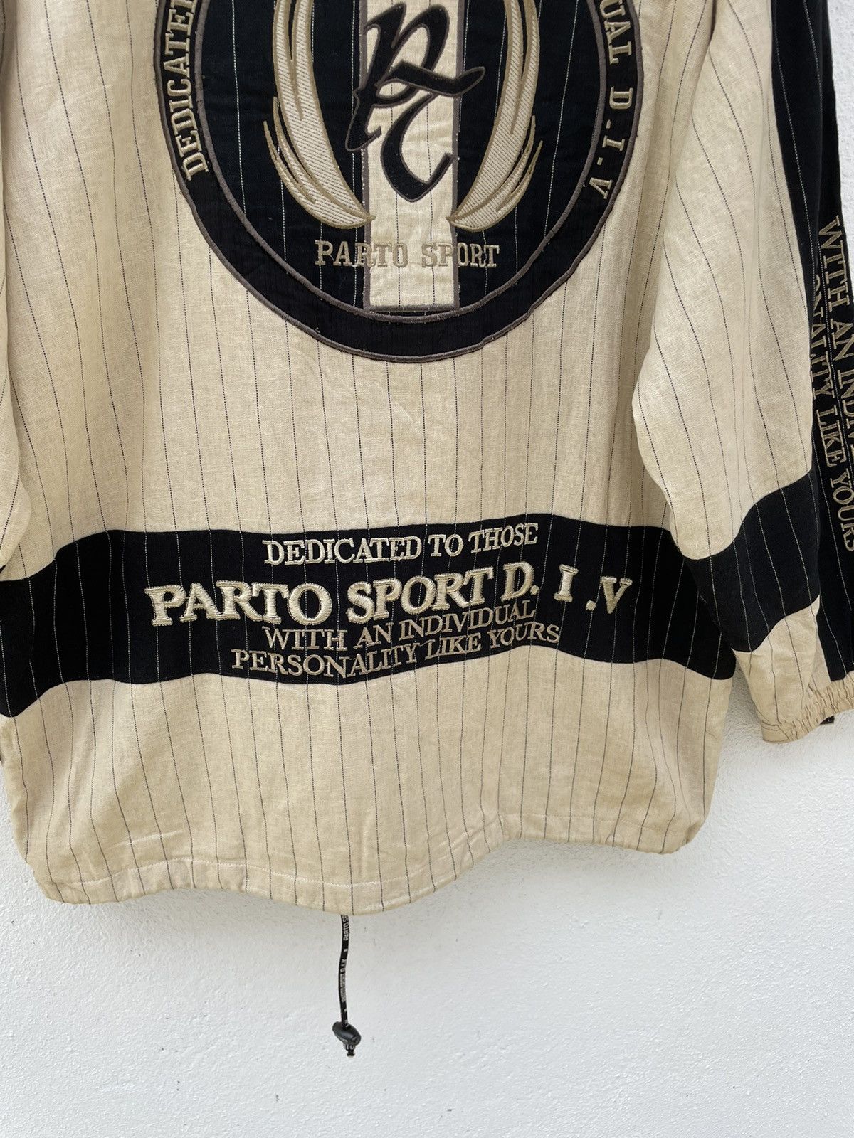 Japanese Brand Vintage Parto Sport Big Logo Light Jackets Size US M / EU 48-50 / 2 - 11 Thumbnail