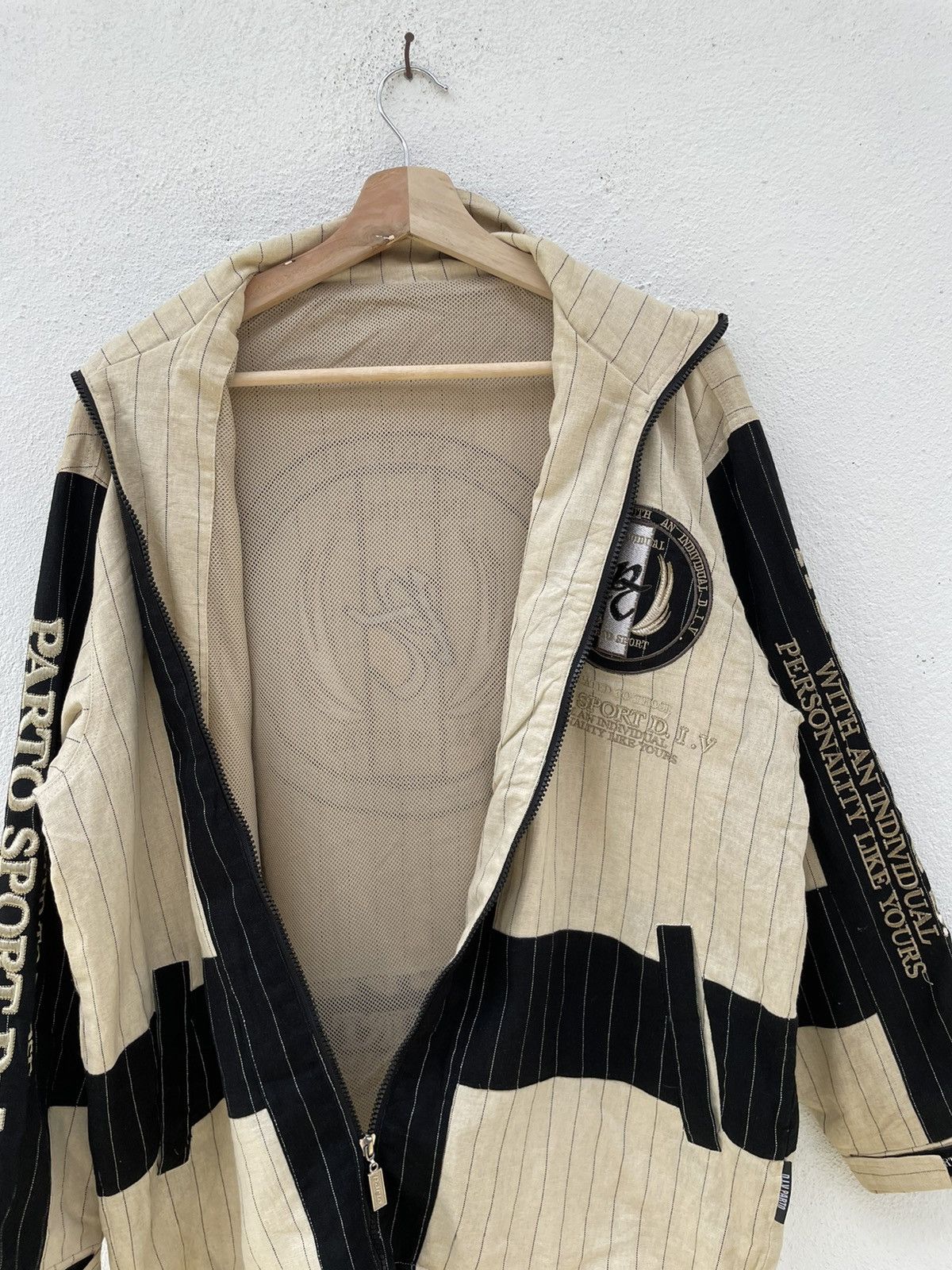 Japanese Brand Vintage Parto Sport Big Logo Light Jackets Size US M / EU 48-50 / 2 - 8 Thumbnail