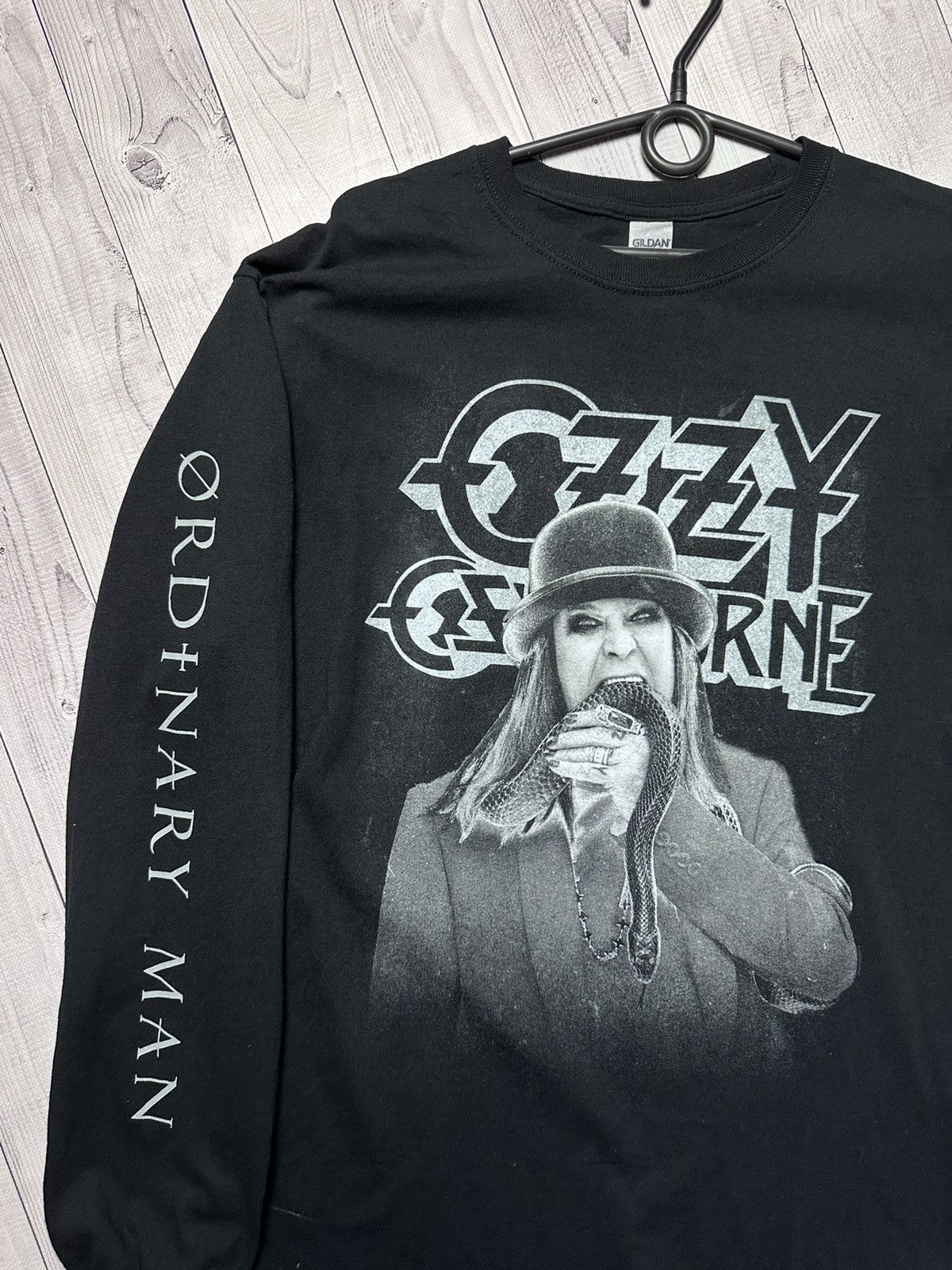 Vintage Vintage Ozzy Osbourne rock tee long sleeve size L Size US L / EU 52-54 / 3 - 2 Thumbnail