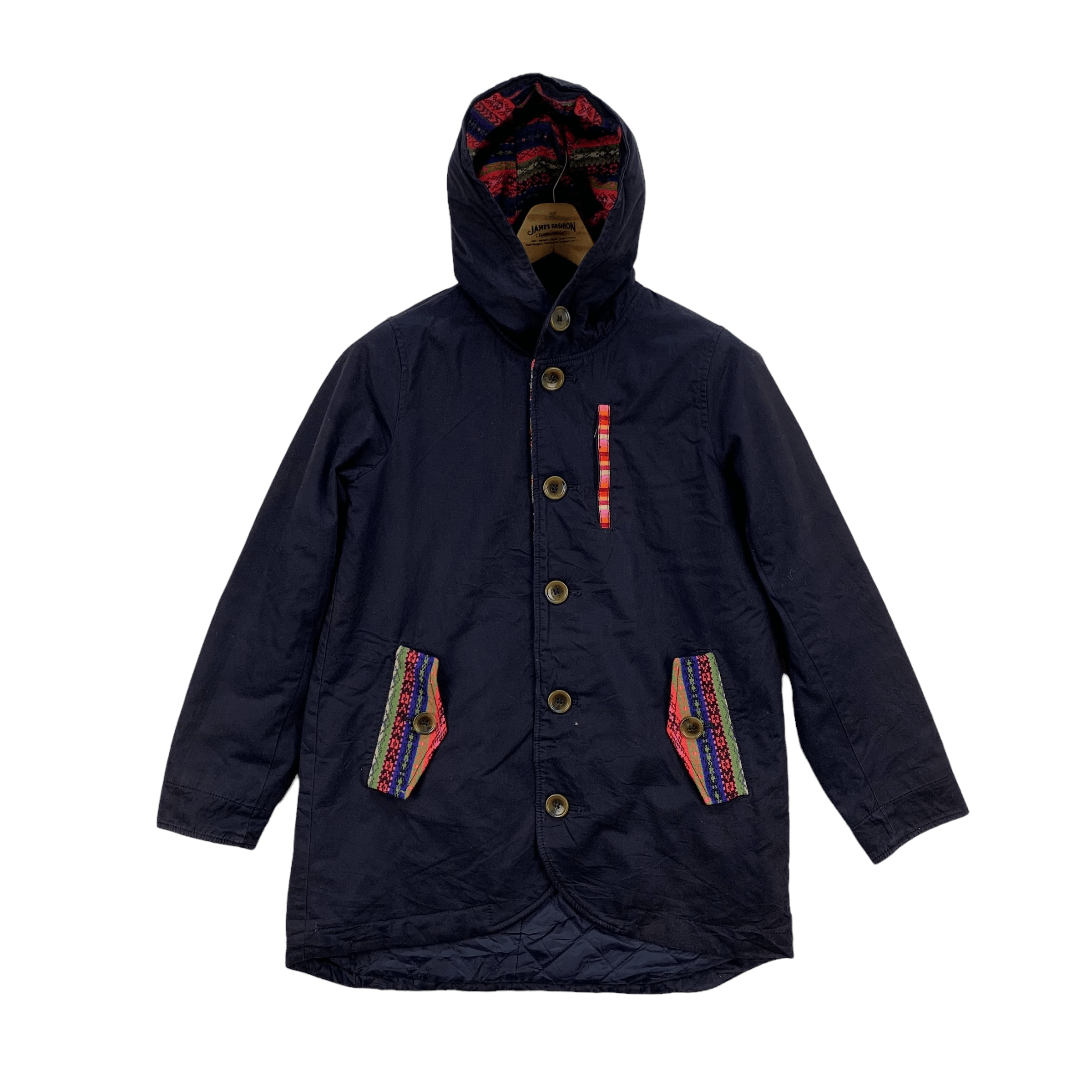 Japanese Brand TITICACA Parka #3945-136 Size XS / US 0-2 / IT 36-38 - 1 Thumbnail
