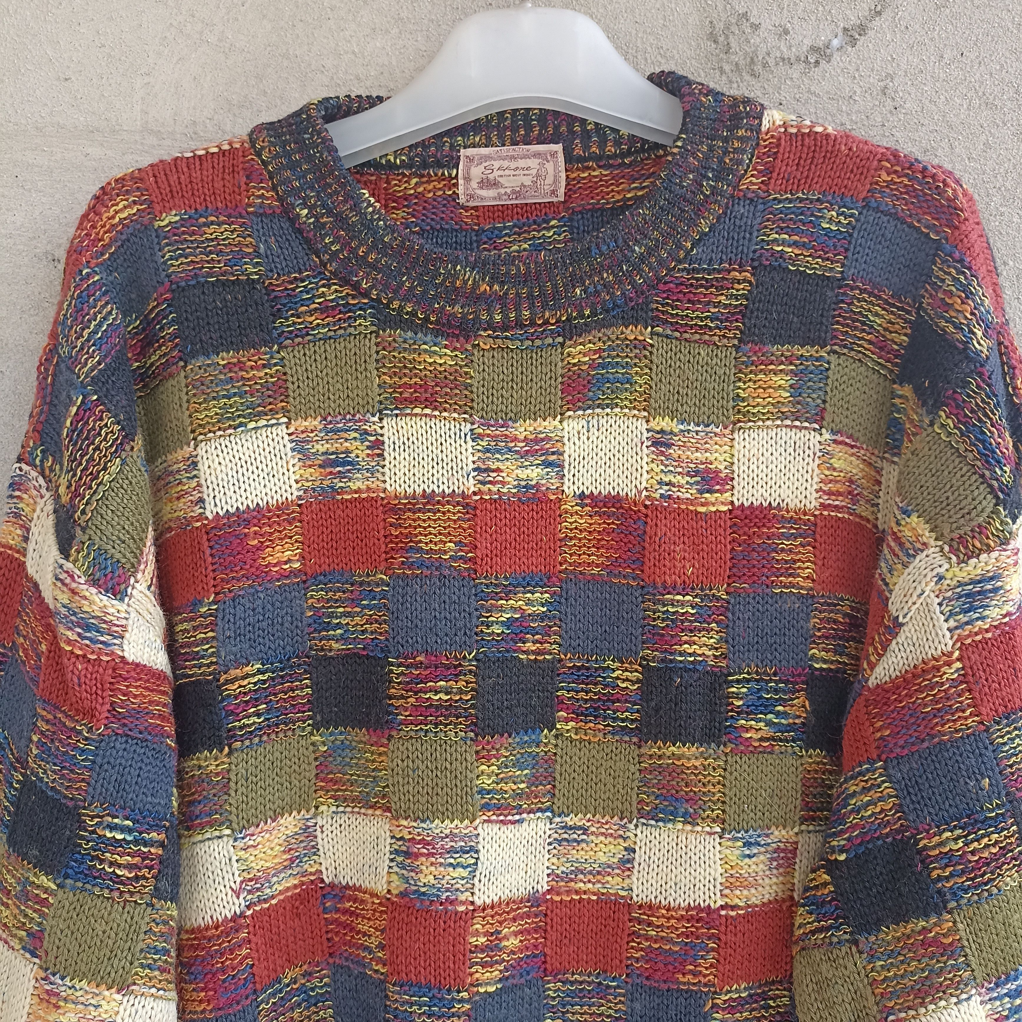 Homespun Knitwear Skkone British West Indies Knitwear Jumper Size US XL / EU 56 / 4 - 2 Thumbnail