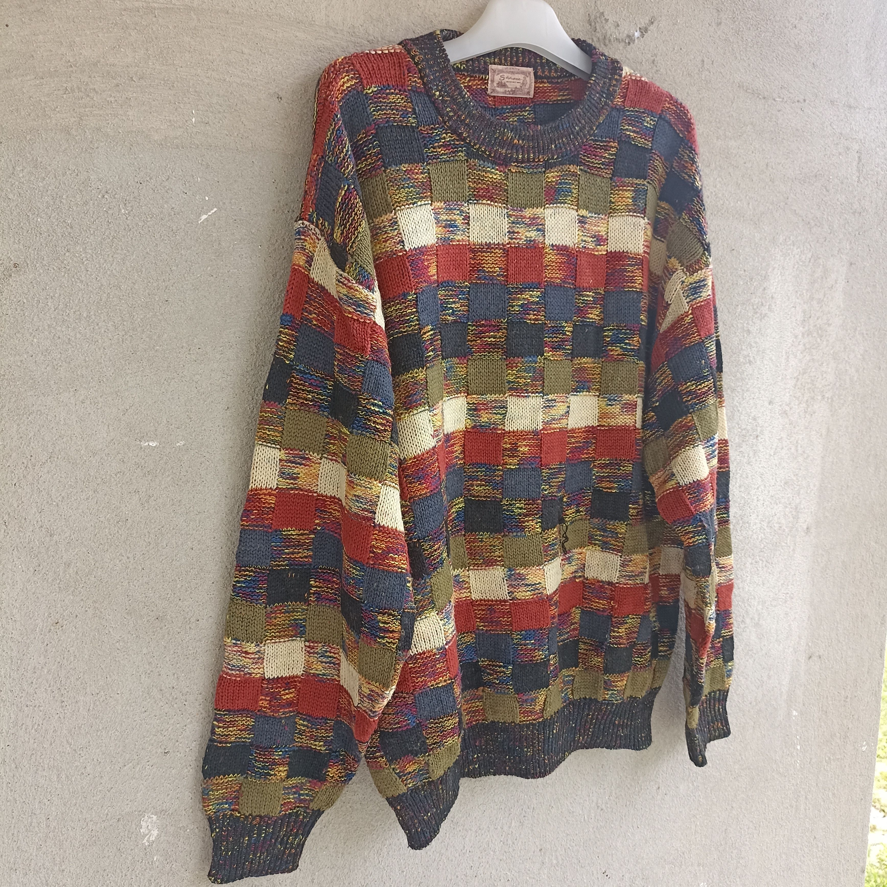 Homespun Knitwear Skkone British West Indies Knitwear Jumper Size US XL / EU 56 / 4 - 13 Thumbnail