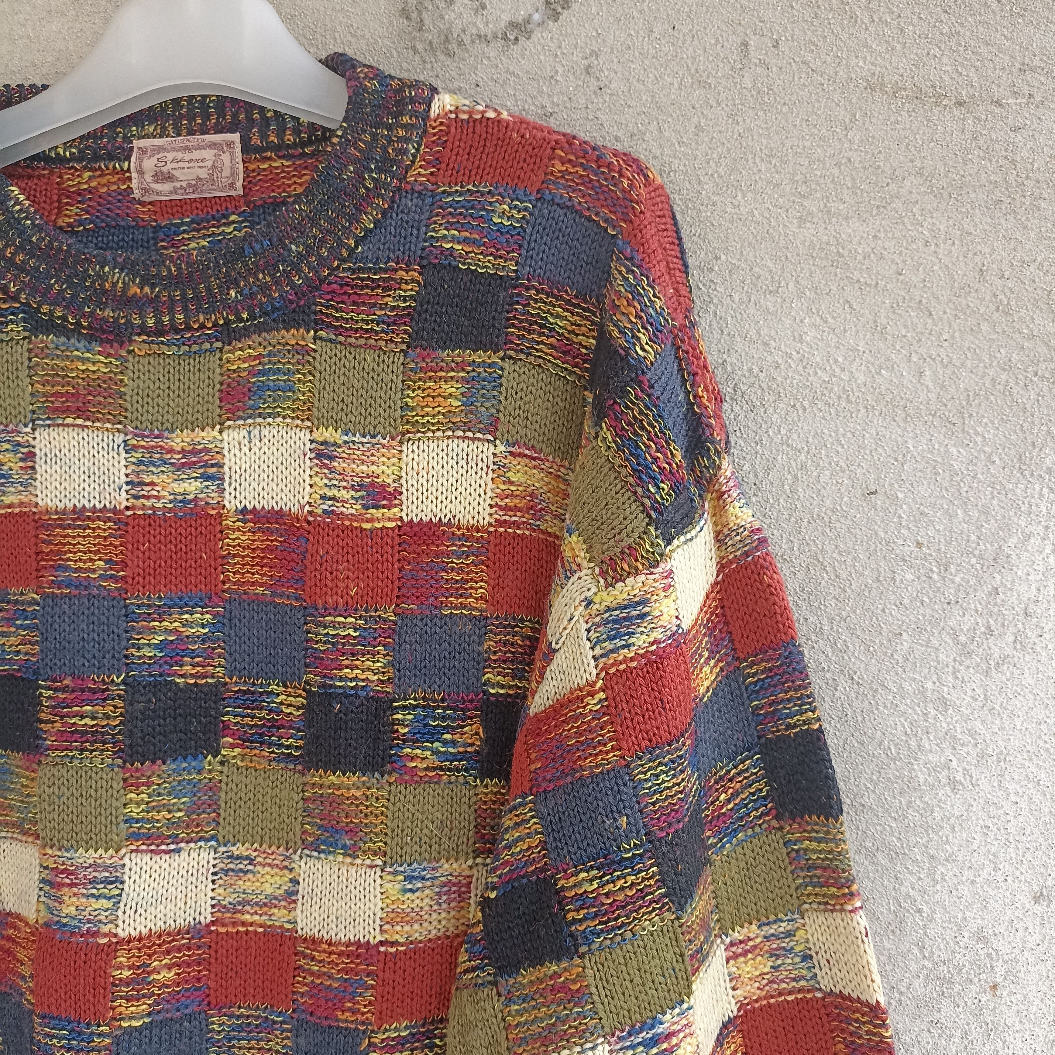 Homespun Knitwear Skkone British West Indies Knitwear Jumper Size US XL / EU 56 / 4 - 5 Thumbnail