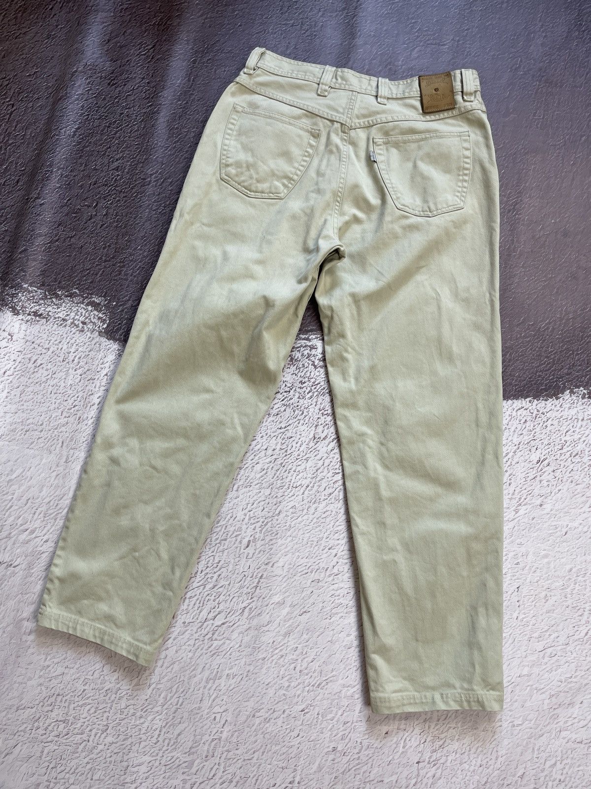 Diesel Diesel basic jeans vintage 90s beige mod snake denim jeans Size US 34 / EU 50 - 2 Thumbnail