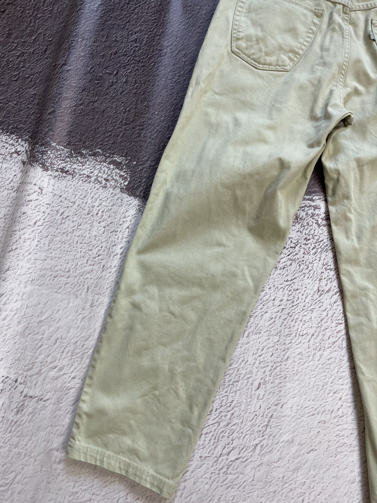 Diesel Diesel basic jeans vintage 90s beige mod snake denim jeans Size US 34 / EU 50 - 16 Thumbnail