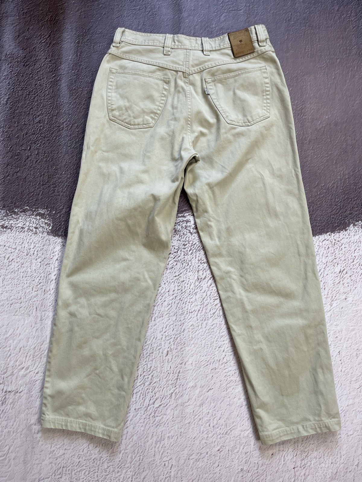 Diesel Diesel basic jeans vintage 90s beige mod snake denim jeans Size US 34 / EU 50 - 15 Thumbnail