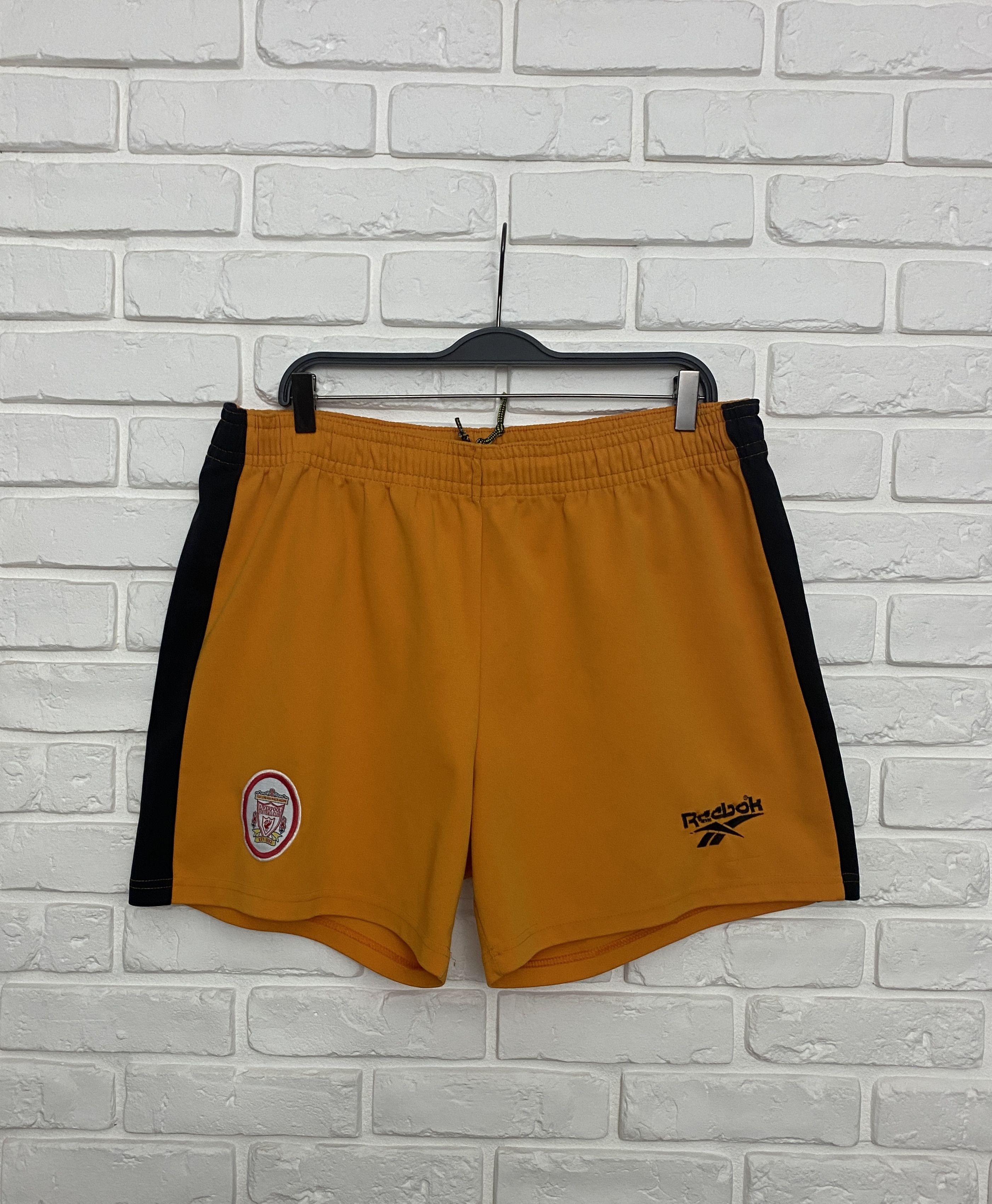 Reebok Retro Liverpool FC 1996 1997 GK Goalkeeper Shorts Football M Size US 32 / EU 48 - 2 Thumbnail