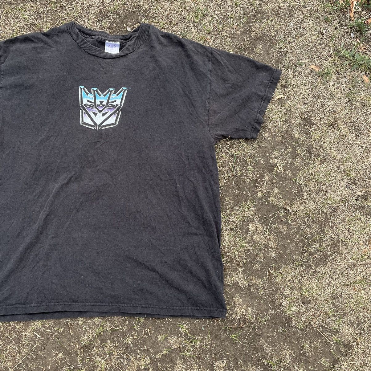 Cartoon Network Vintage 90s Transformers Logo Faded Tee Art Print Band Size US L / EU 52-54 / 3 - 2 Thumbnail