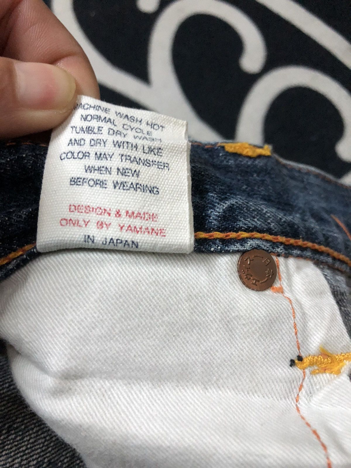 Evisu × Vintage VINTAGE EVISU SELVEDGE TIGER EMBROIDERY BACK POCKET DENIM Size US 35 - 17 Thumbnail