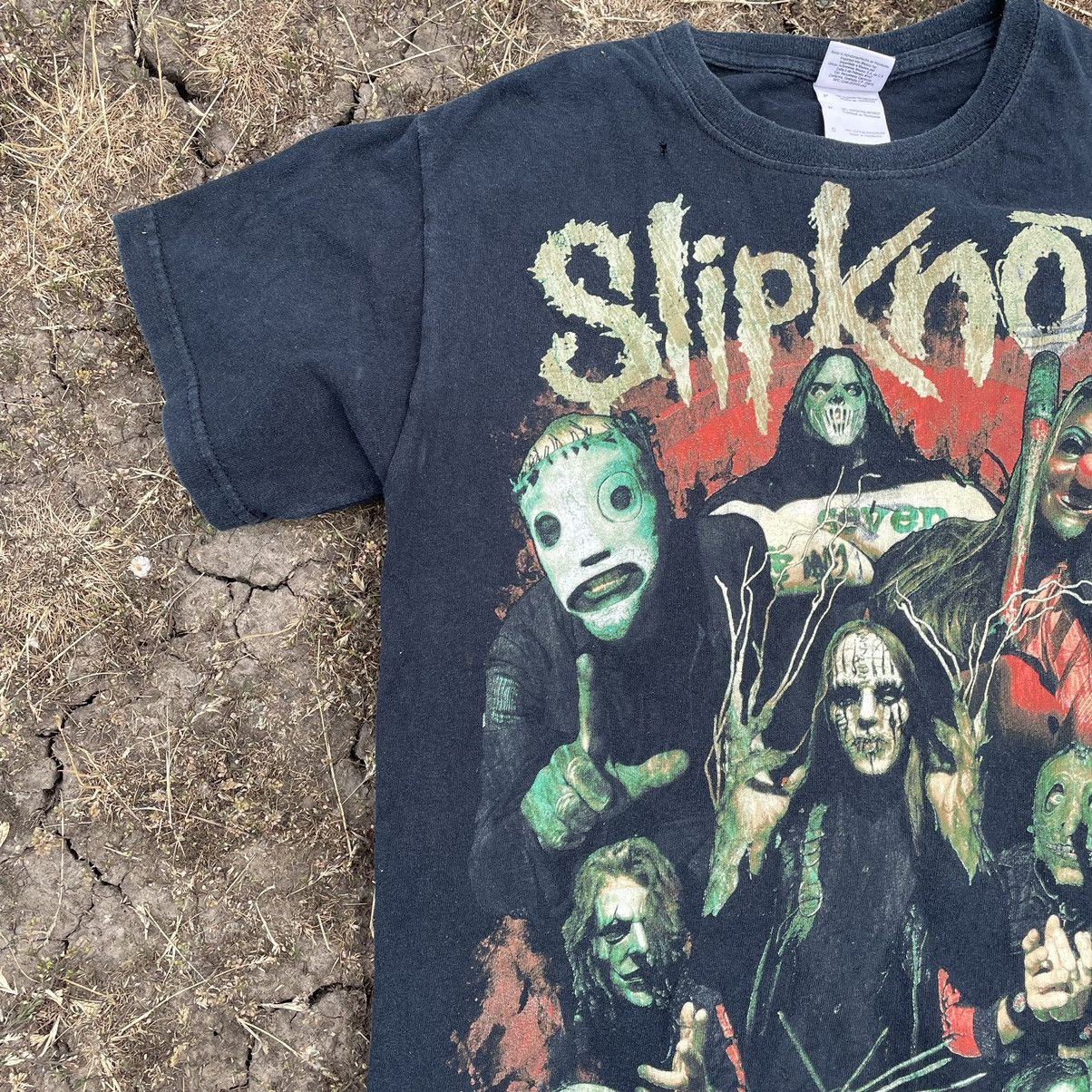 Vintage Vintage Y2K Slipknot Graphic Tee Band Horror Grunge Boxy S Size US S / EU 44-46 / 1 - 3 Thumbnail
