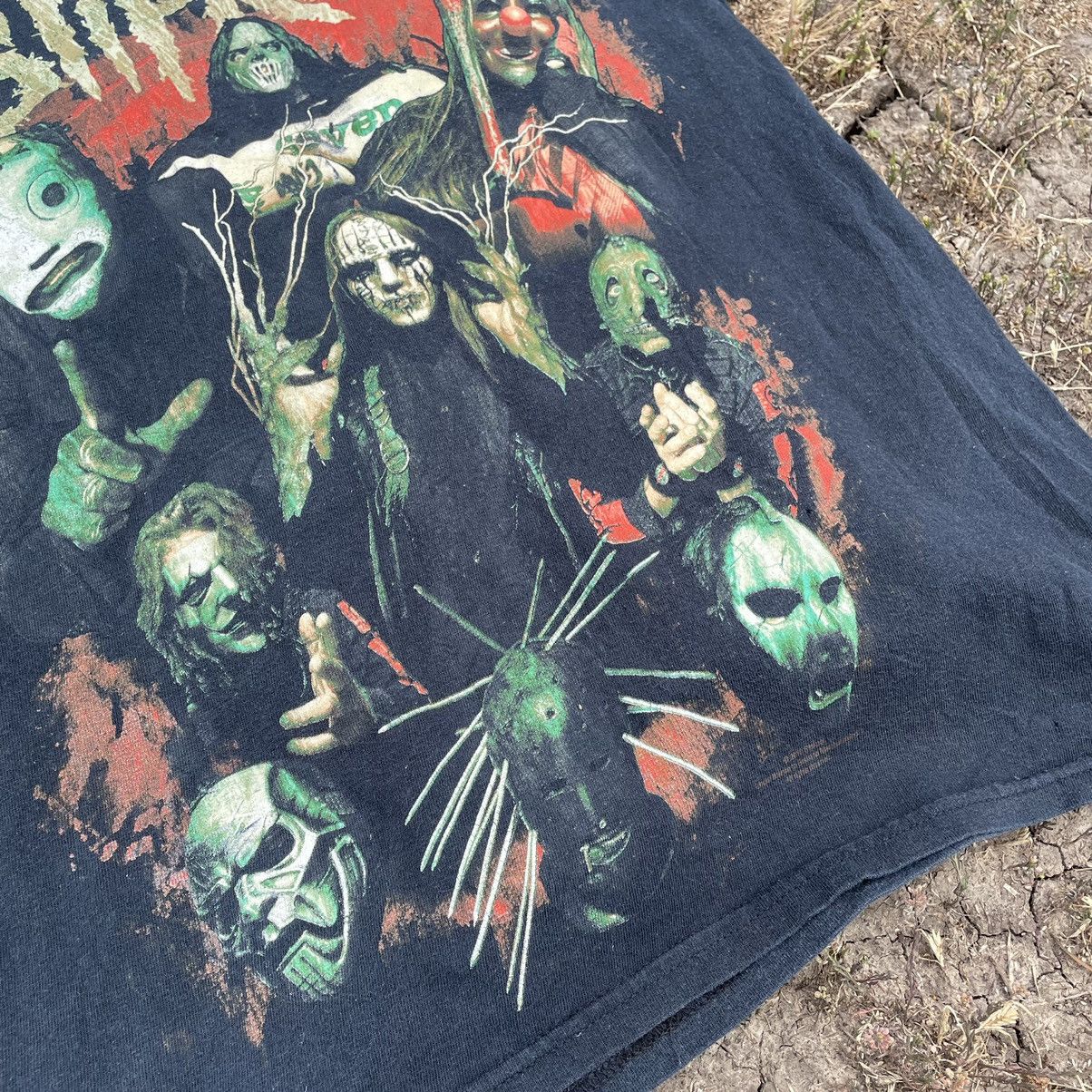 Vintage Vintage Y2K Slipknot Graphic Tee Band Horror Grunge Boxy S Size US S / EU 44-46 / 1 - 5 Thumbnail