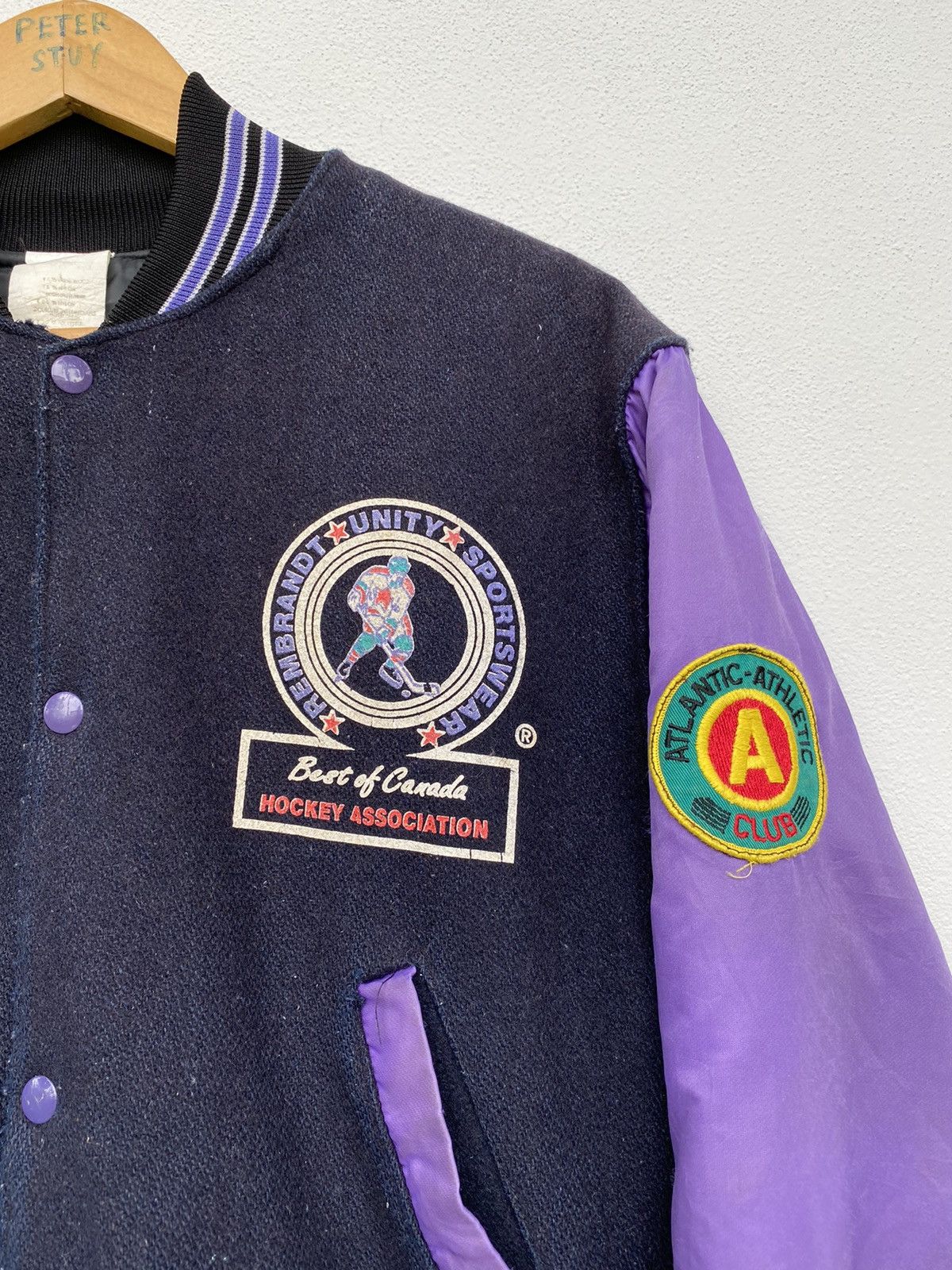 Vintage 🔥Archives🔥Vintage Best Of Canada Varsity Jacket Size US M / EU 48-50 / 2 - 5 Thumbnail