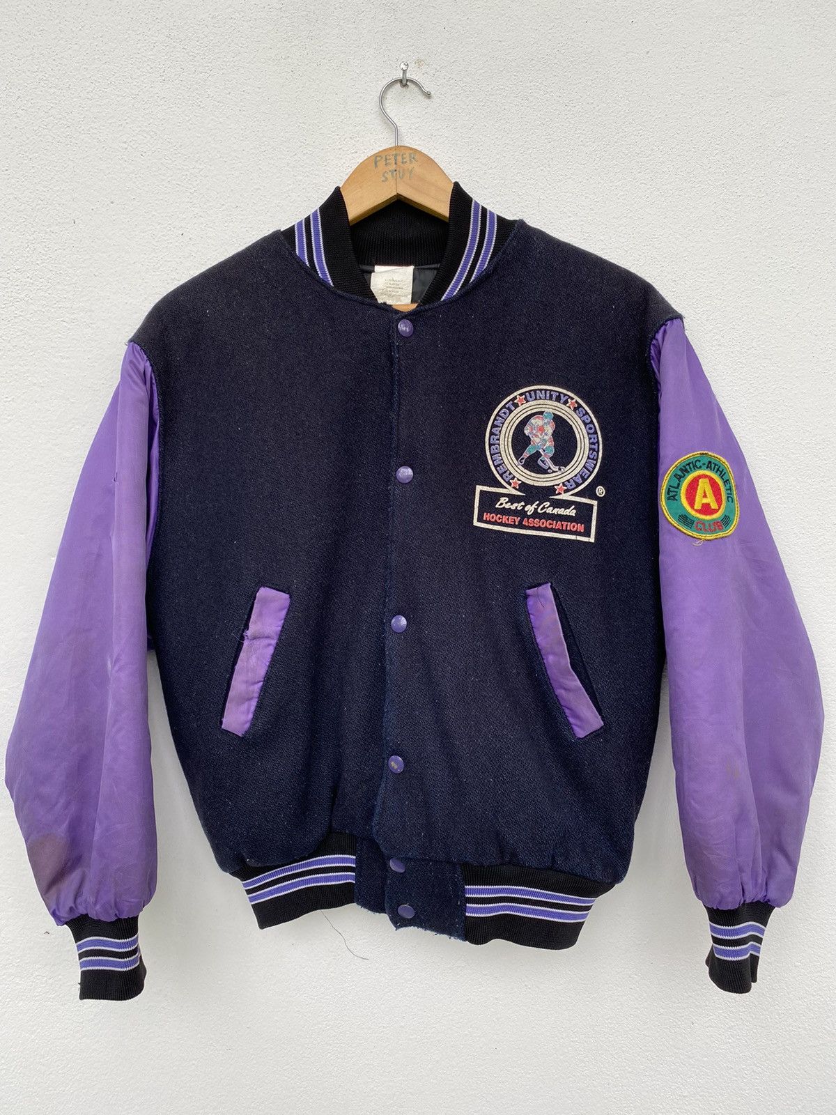Supreme × Vintage SUPREME THRILL OF VICTORY VARSITY JACKET | Grailed