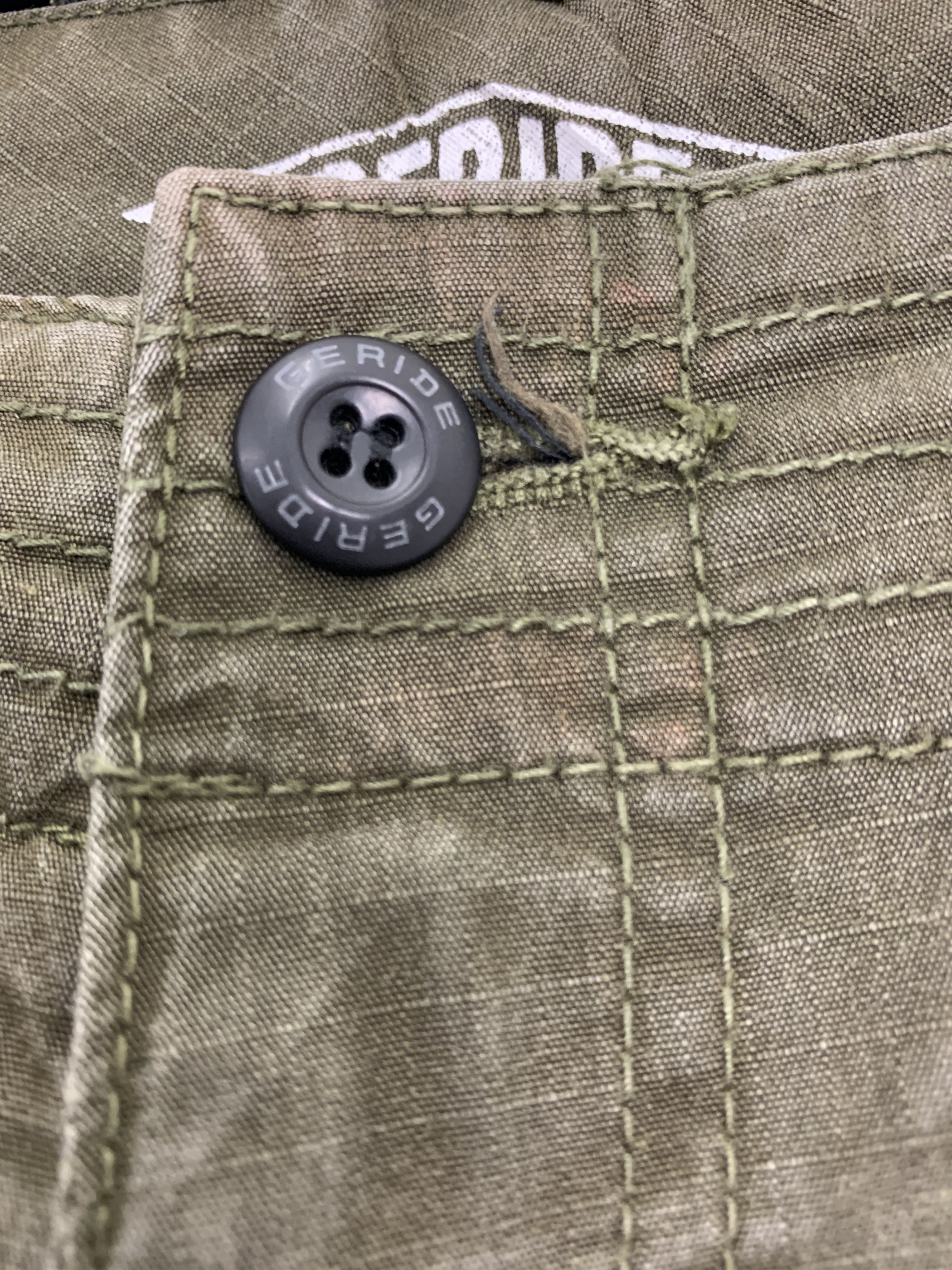 Japanese Brand Cargo GERIDE Work Multipocket Utility Pants #167 Size US 30 / EU 46 - 7 Thumbnail