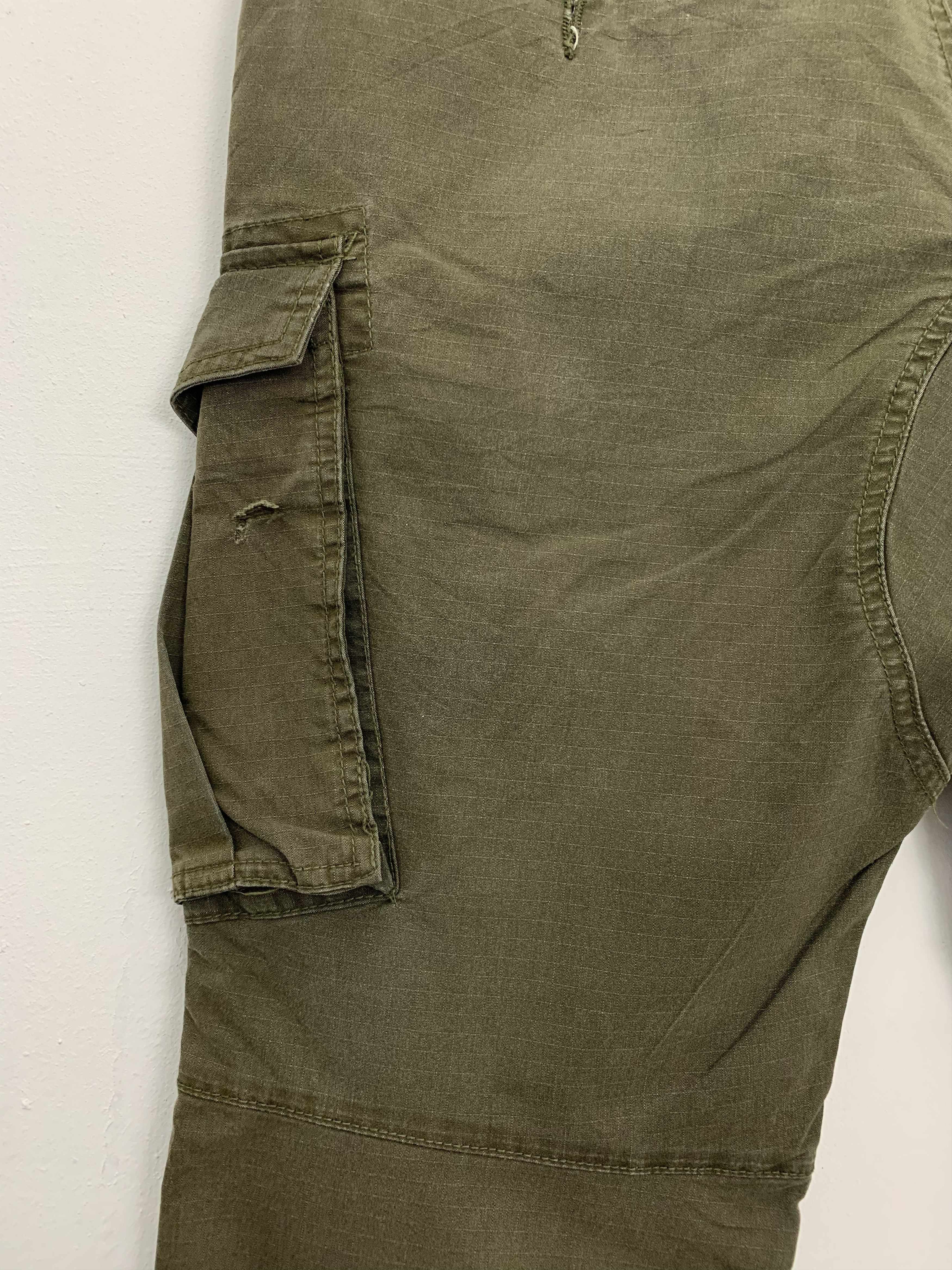 Japanese Brand Cargo GERIDE Work Multipocket Utility Pants #167 Size US 30 / EU 46 - 15 Thumbnail