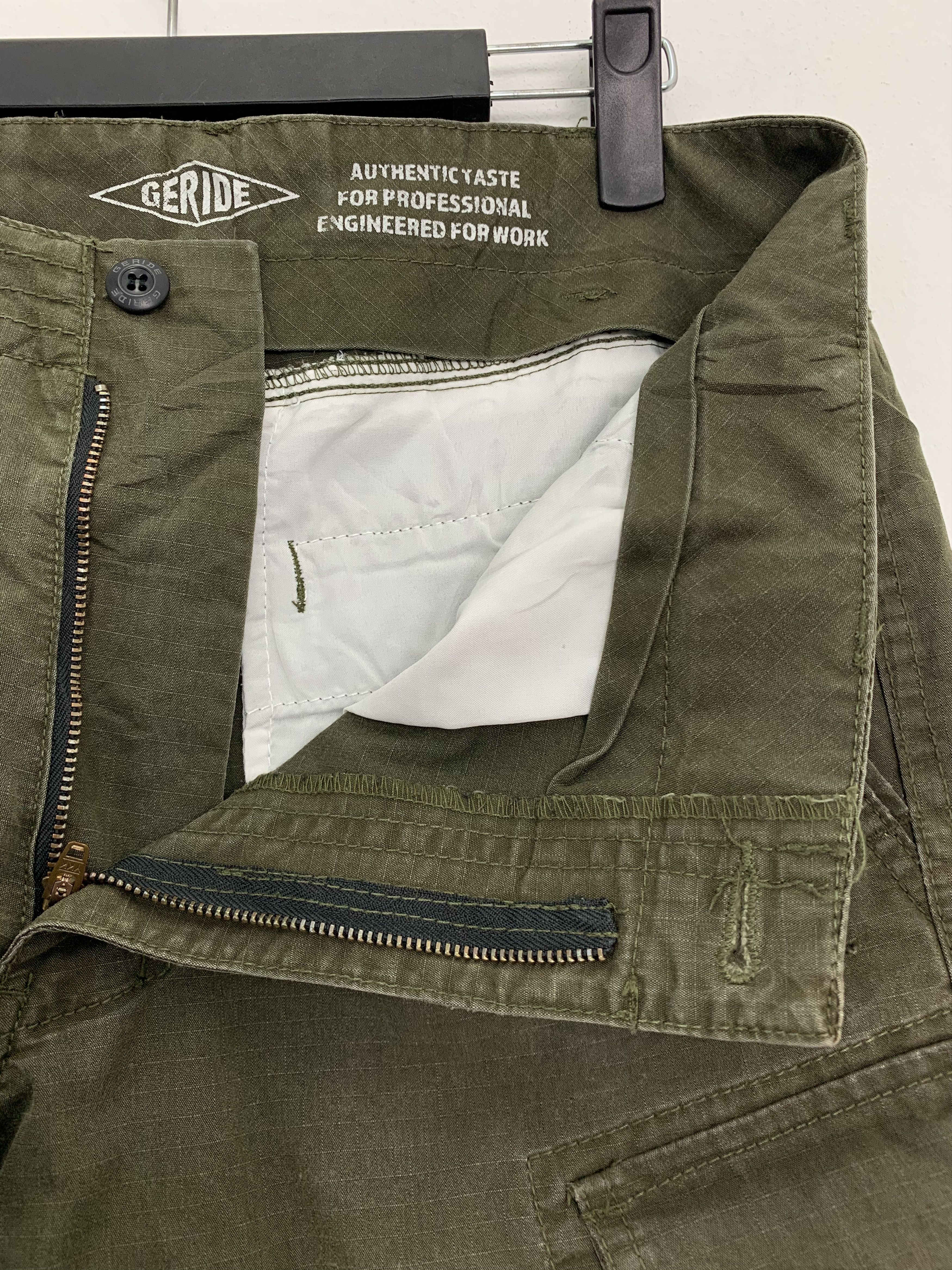 Japanese Brand Cargo GERIDE Work Multipocket Utility Pants #167 Size US 30 / EU 46 - 11 Thumbnail
