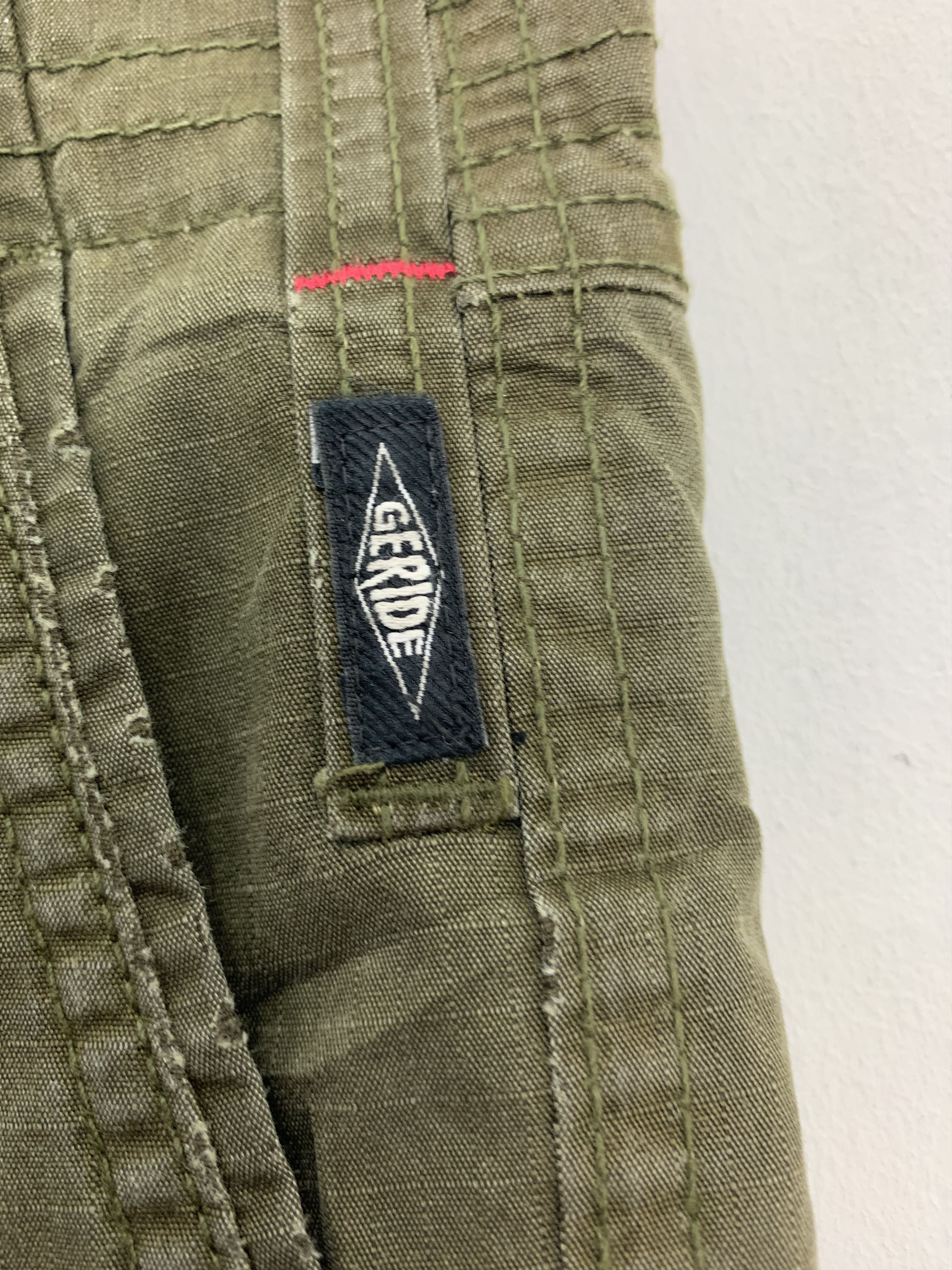 Japanese Brand Cargo GERIDE Work Multipocket Utility Pants #167 Size US 30 / EU 46 - 6 Thumbnail