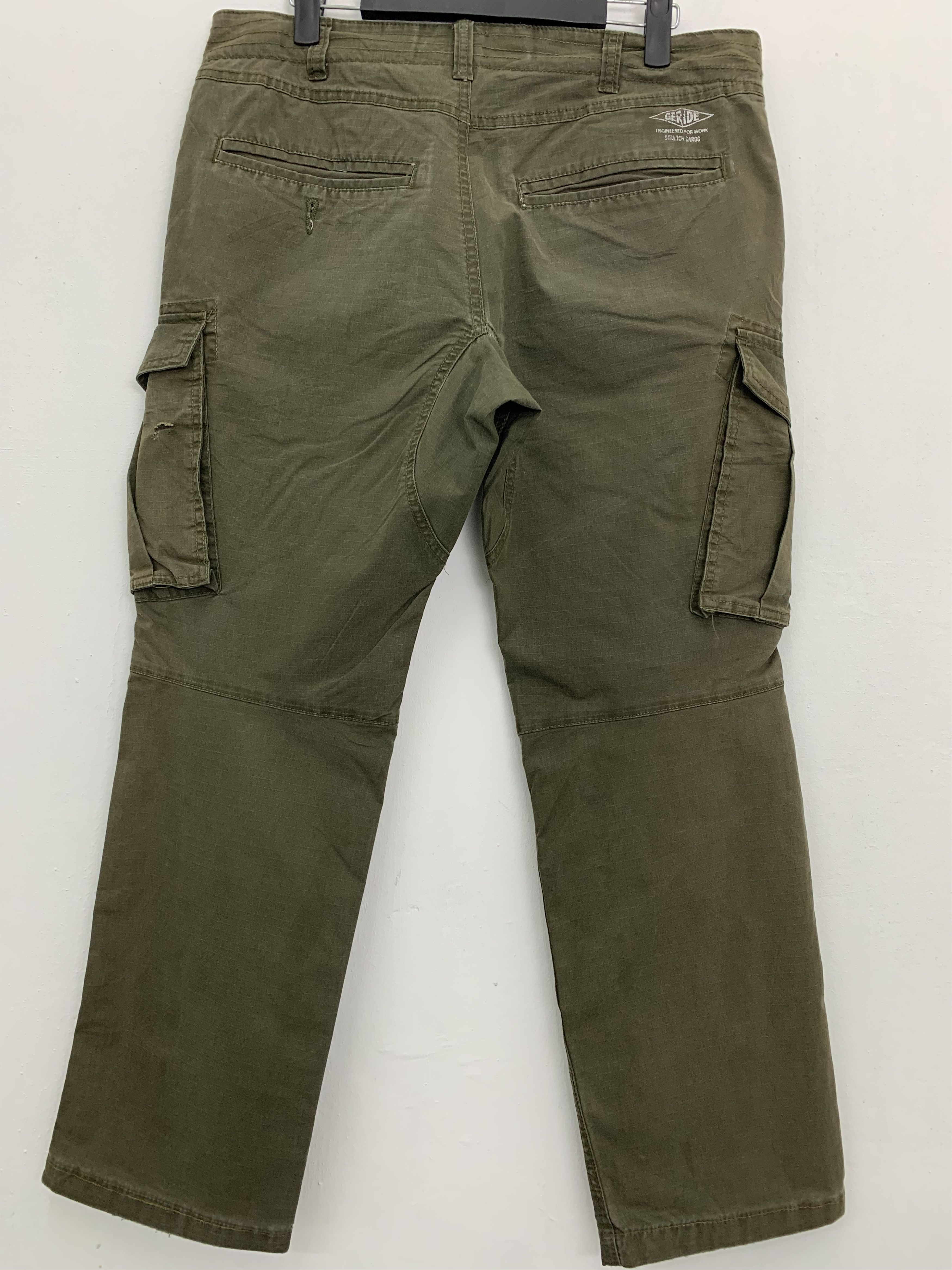 Japanese Brand Cargo GERIDE Work Multipocket Utility Pants #167 Size US 30 / EU 46 - 12 Thumbnail