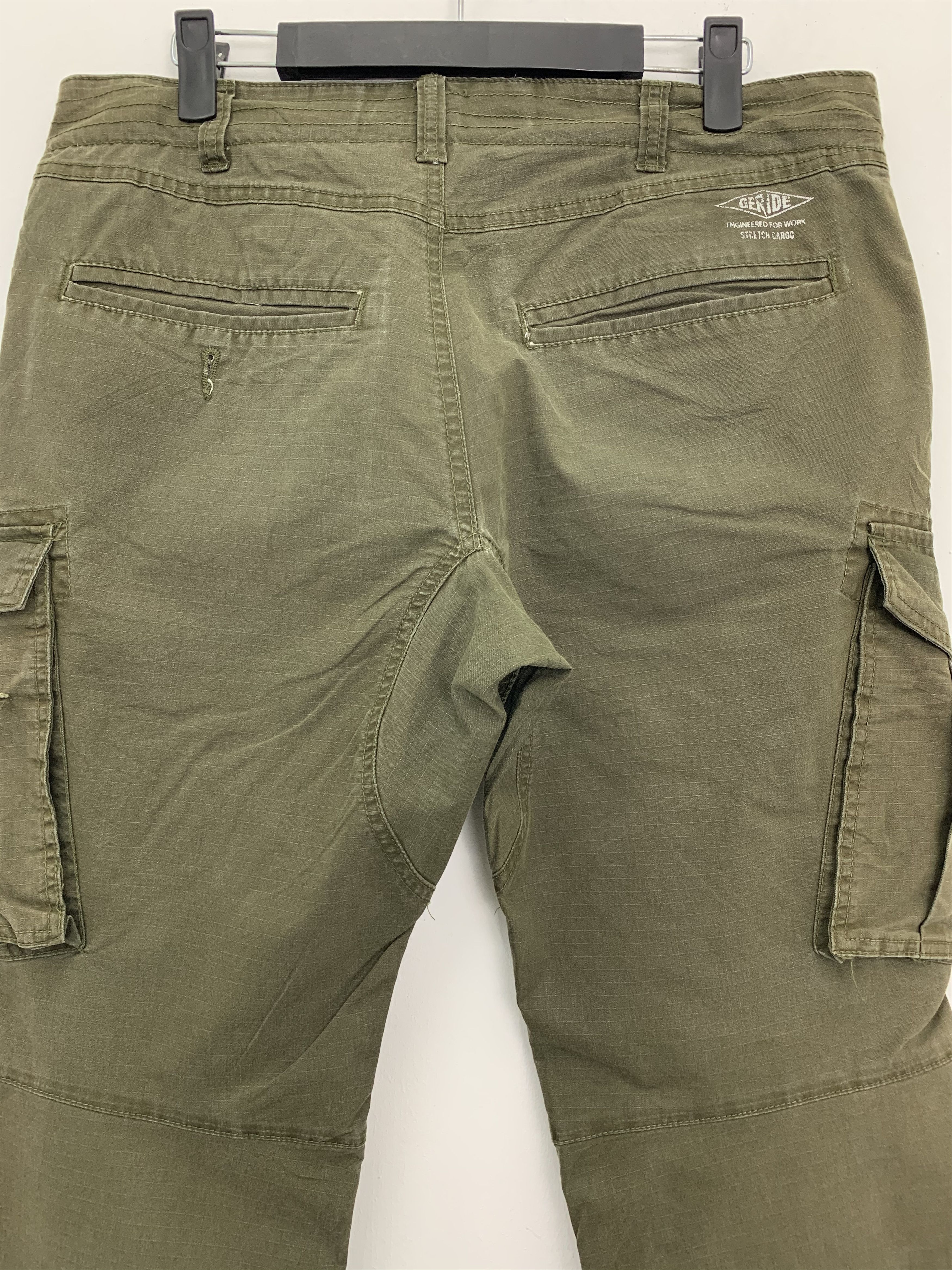 Japanese Brand Cargo GERIDE Work Multipocket Utility Pants #167 Size US 30 / EU 46 - 13 Thumbnail