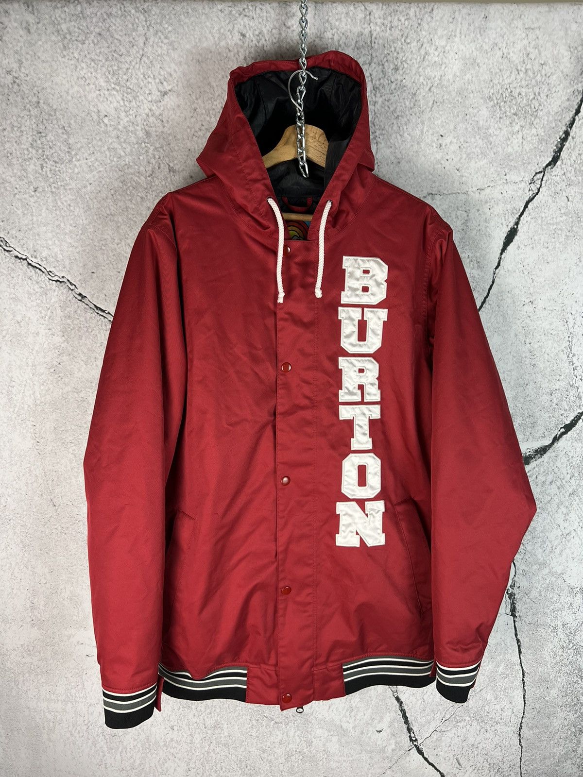 image of Burton Outdoor Ski Jacket in Red, Men's (Size Medium)