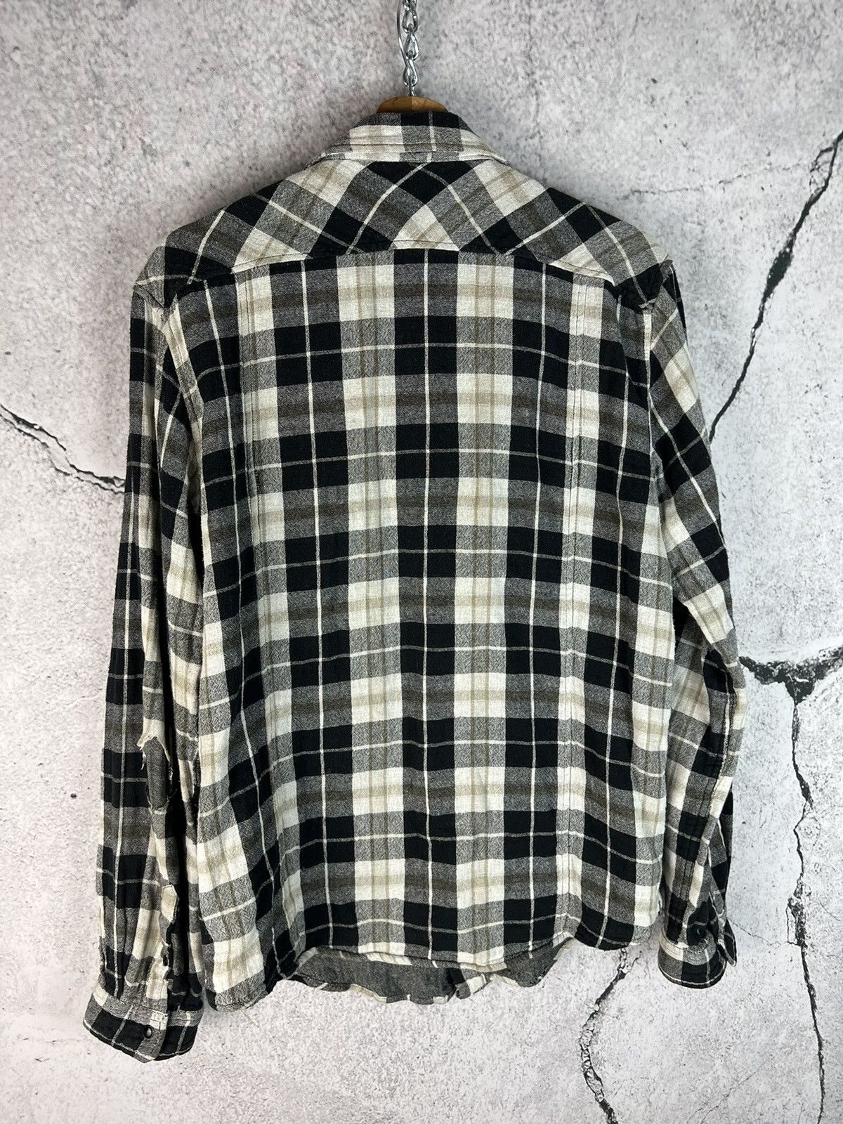 Ralph Lauren Vintage PL & CO Casual Attire Ralph Lauren flannel shirt Size US L / EU 52-54 / 3 - 2 Thumbnail