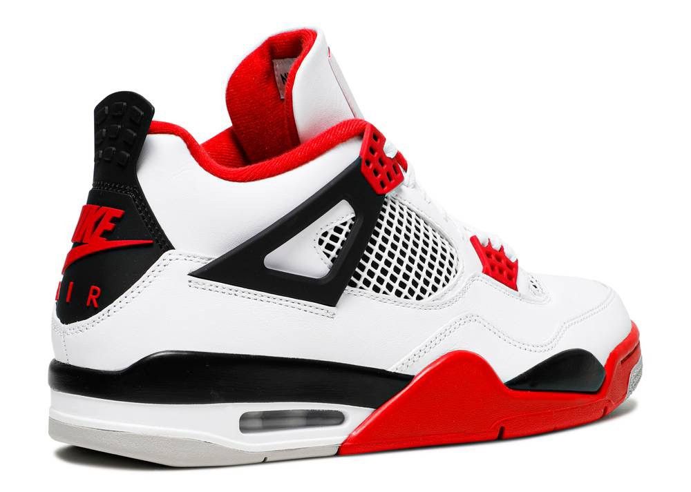 Jordan Brand × Nike × Vintage Jordan 4 Retro Fire Red(2020) Size US 13 / EU 46 - 3 Thumbnail