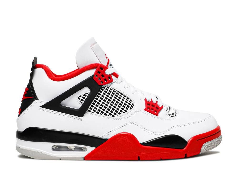 Jordan Brand × Nike × Vintage Jordan 4 Retro Fire Red(2020) Size US 13 / EU 46 - 1 Thumbnail
