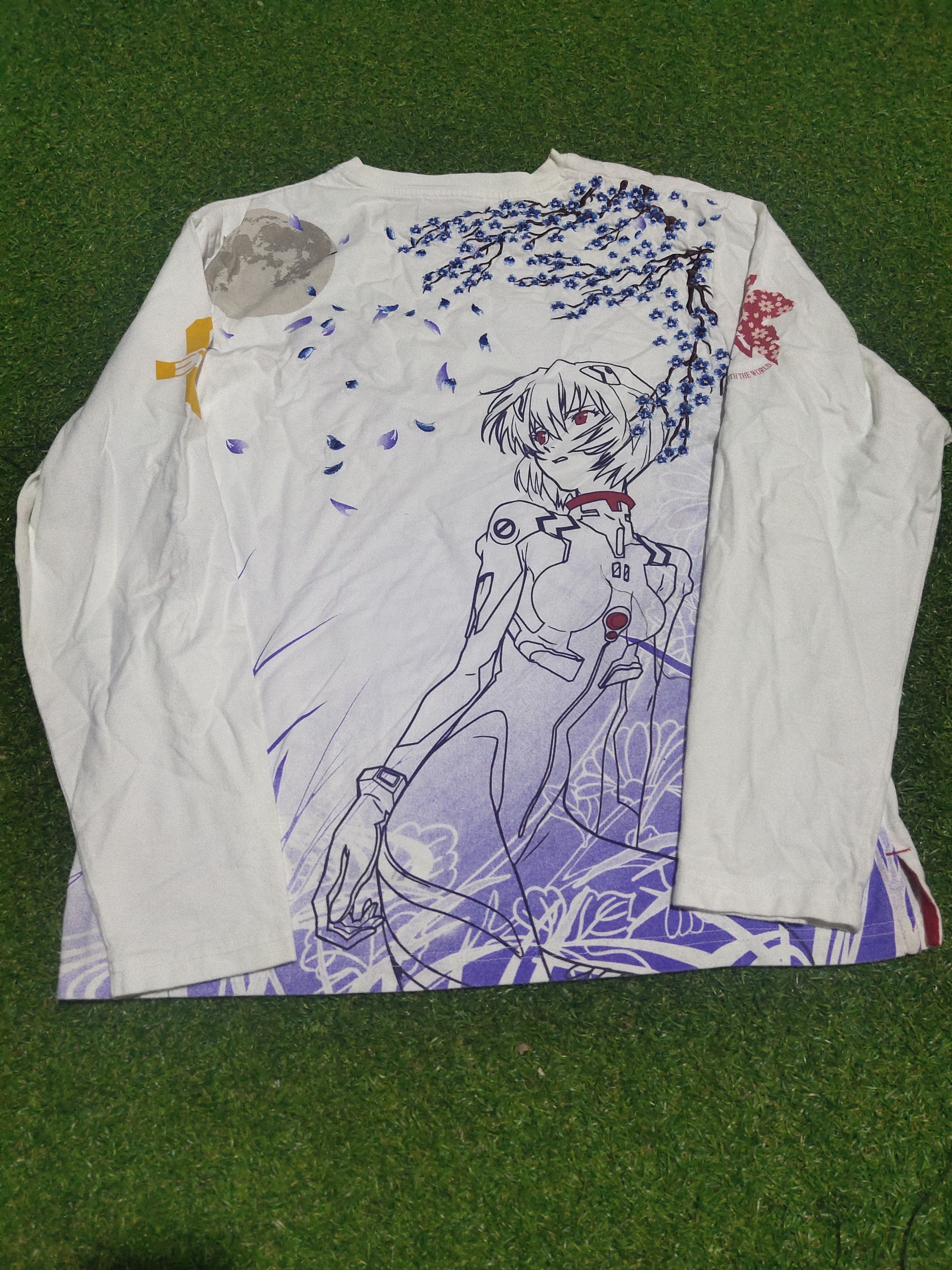 Vintage Vintage Evangelion Ayanami Rei Sukajan Anime Waifu | Grailed