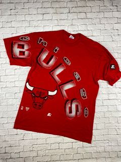 CustomCat Chicago Bulls Retro NBA T-Shirt White / 4XL