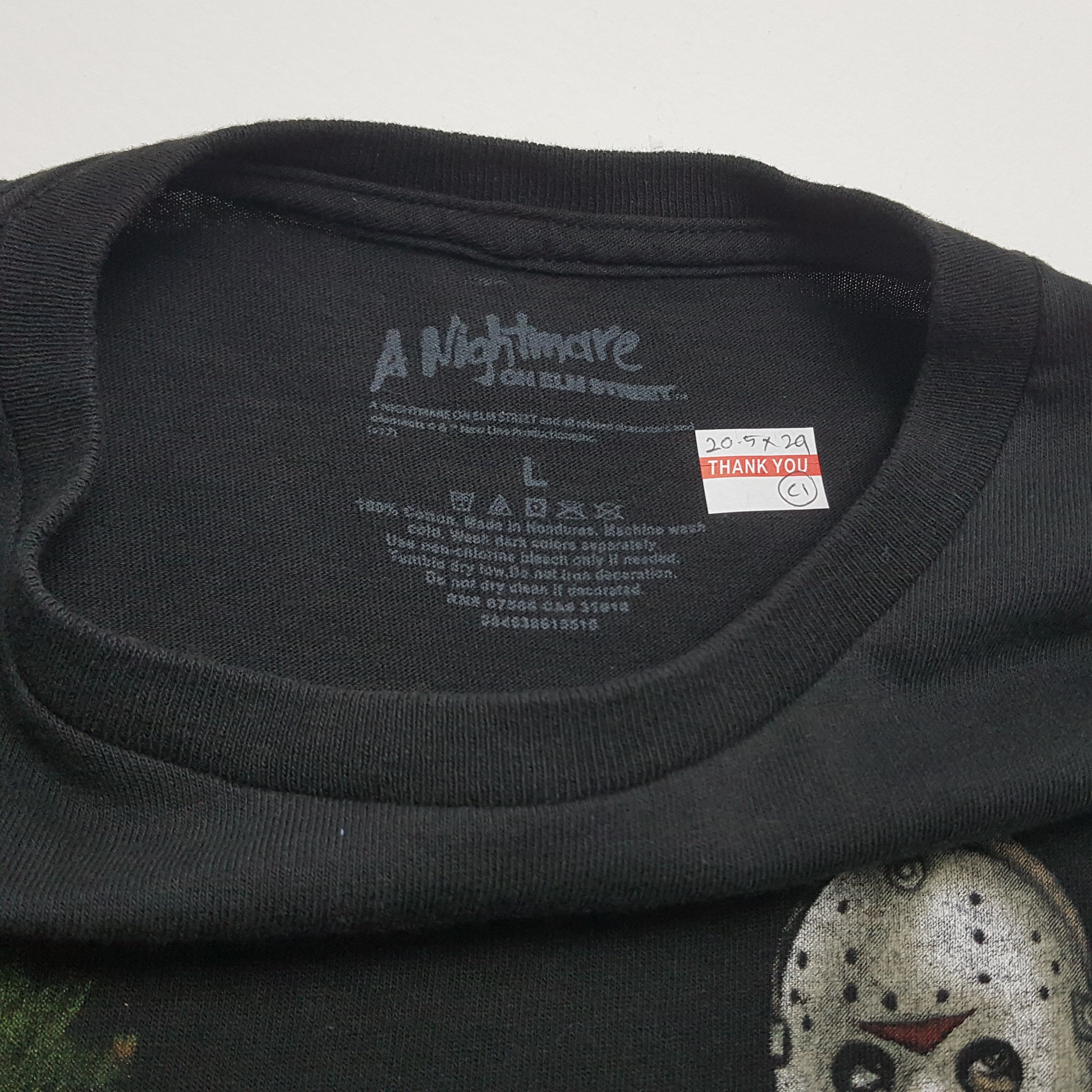 Expert Horror × Vintage Vintage A Nightmare On Elm Street Horror Movie T-Shirt Size US L / EU 52-54 / 3 - 2 Thumbnail