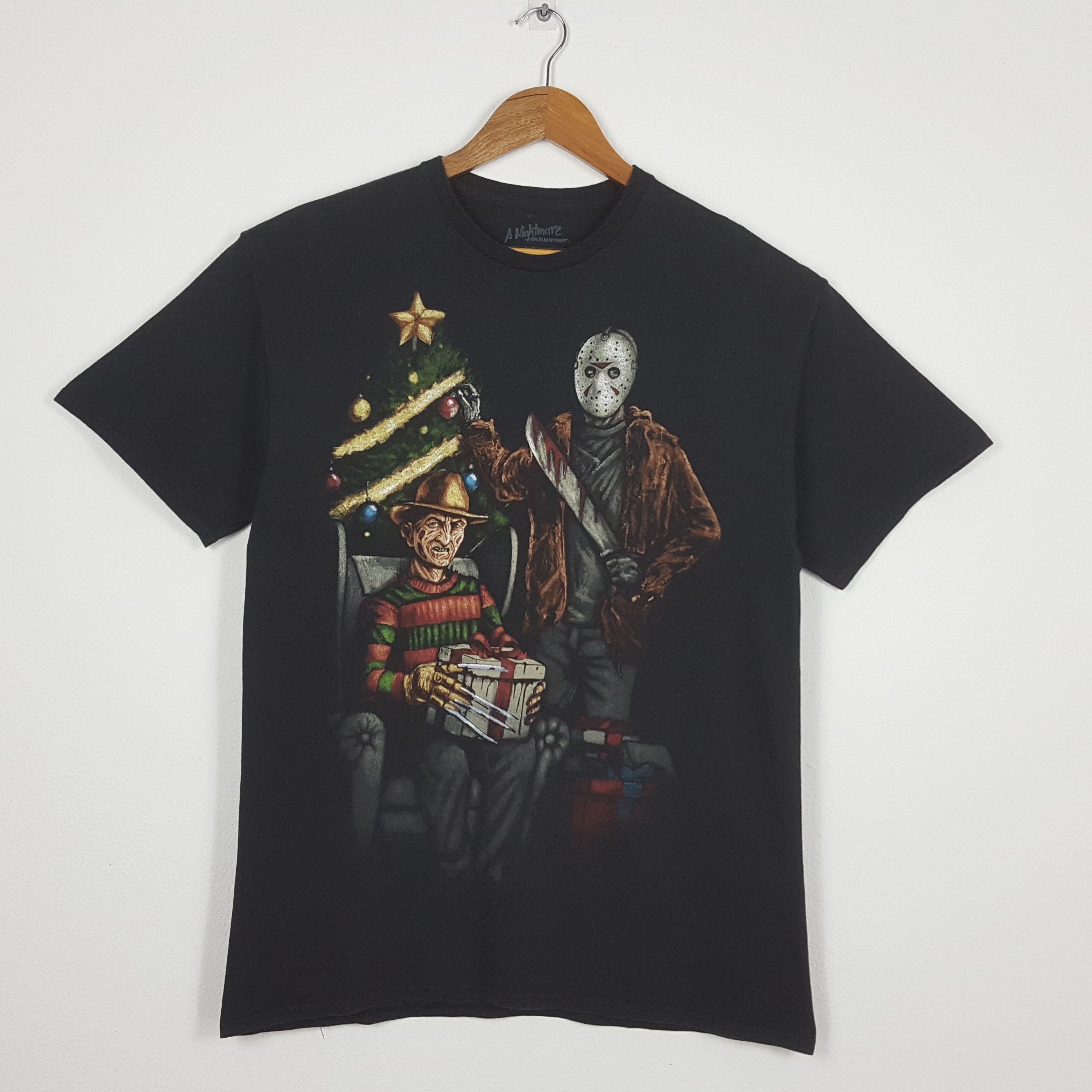 Expert Horror × Vintage Vintage A Nightmare On Elm Street Horror Movie T-Shirt Size US L / EU 52-54 / 3 - 1 Thumbnail