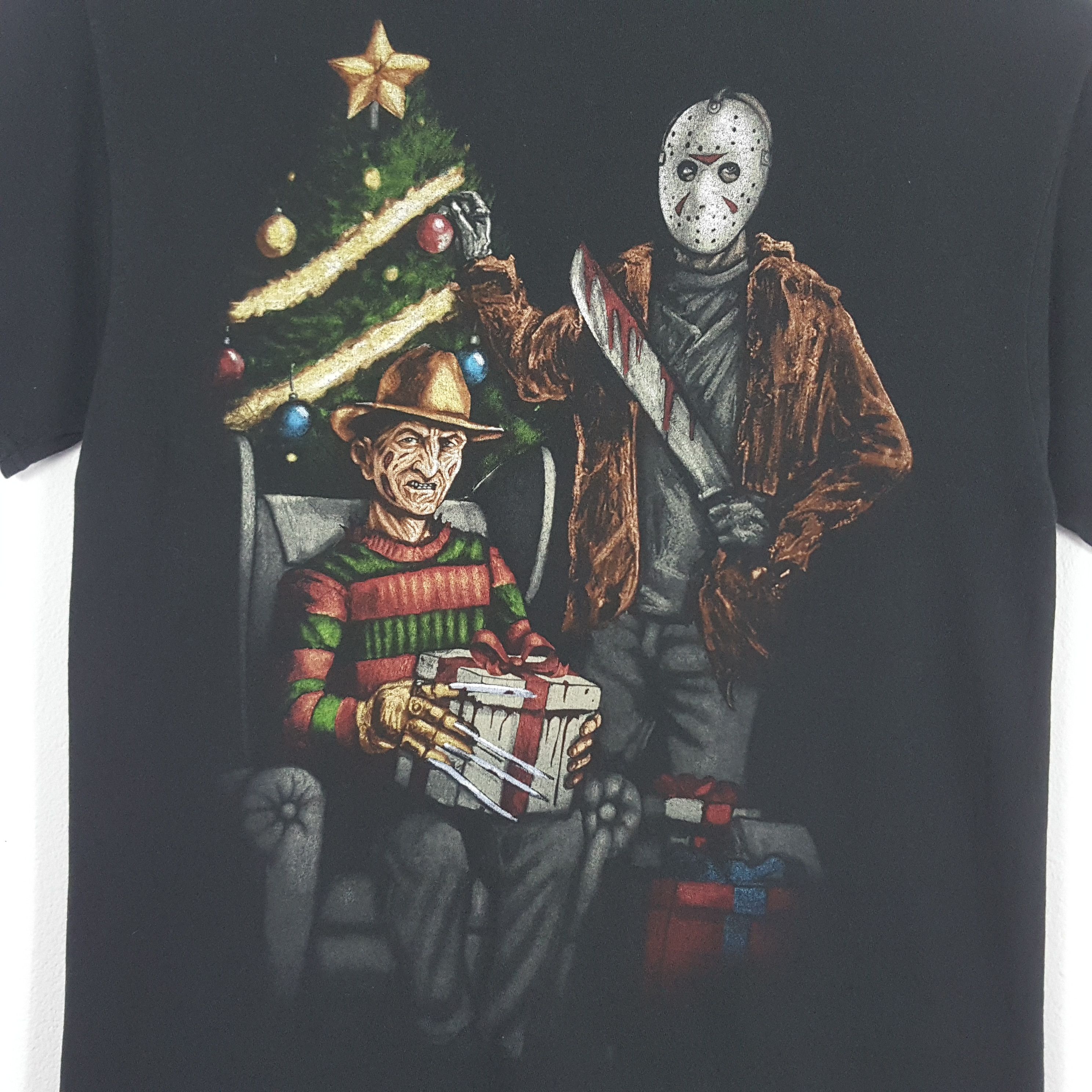 Expert Horror × Vintage Vintage A Nightmare On Elm Street Horror Movie T-Shirt Size US L / EU 52-54 / 3 - 3 Thumbnail