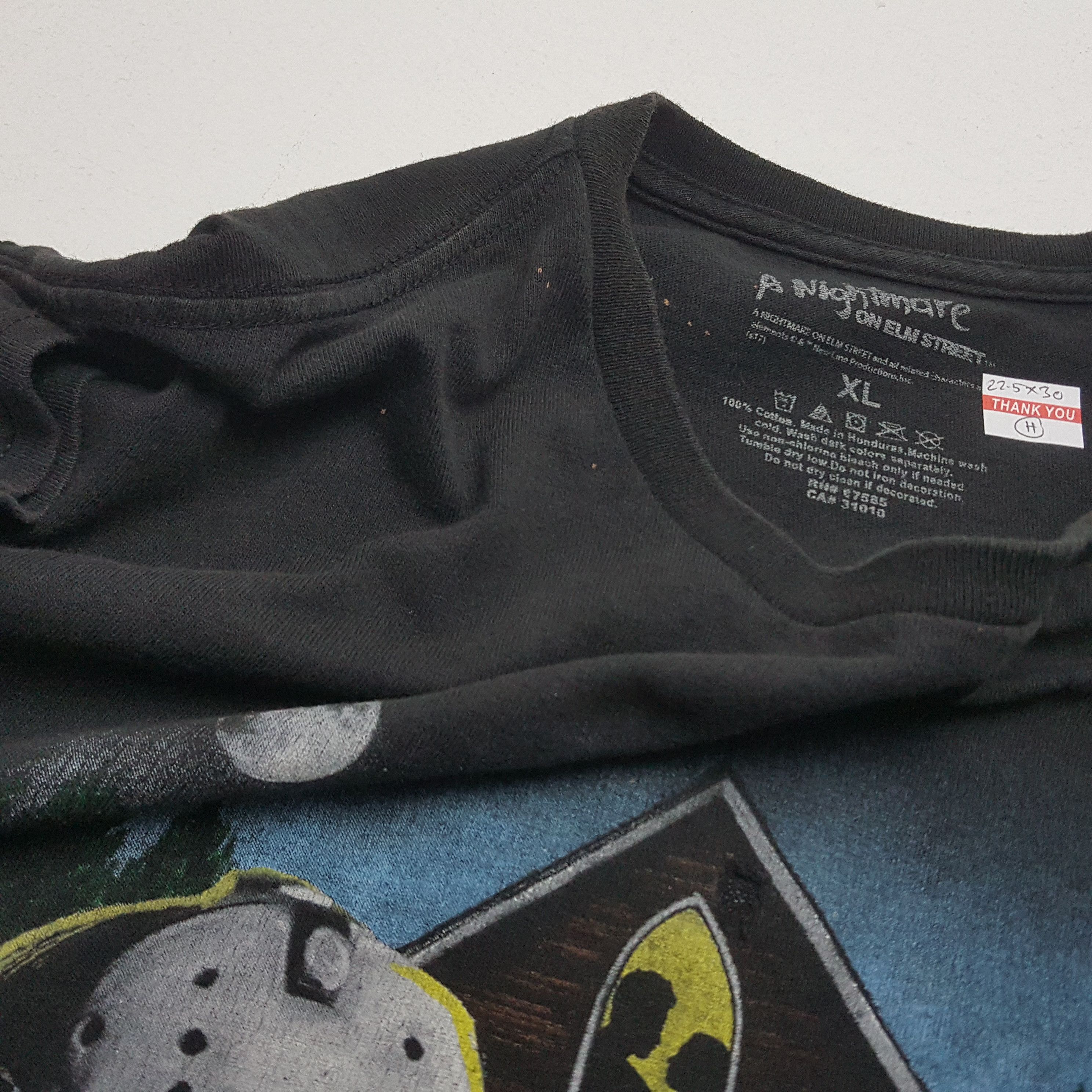 Vintage Vintage A Nightmare On Elm Street Horror Movie T-Shirt Size US XL / EU 56 / 4 - 3 Thumbnail