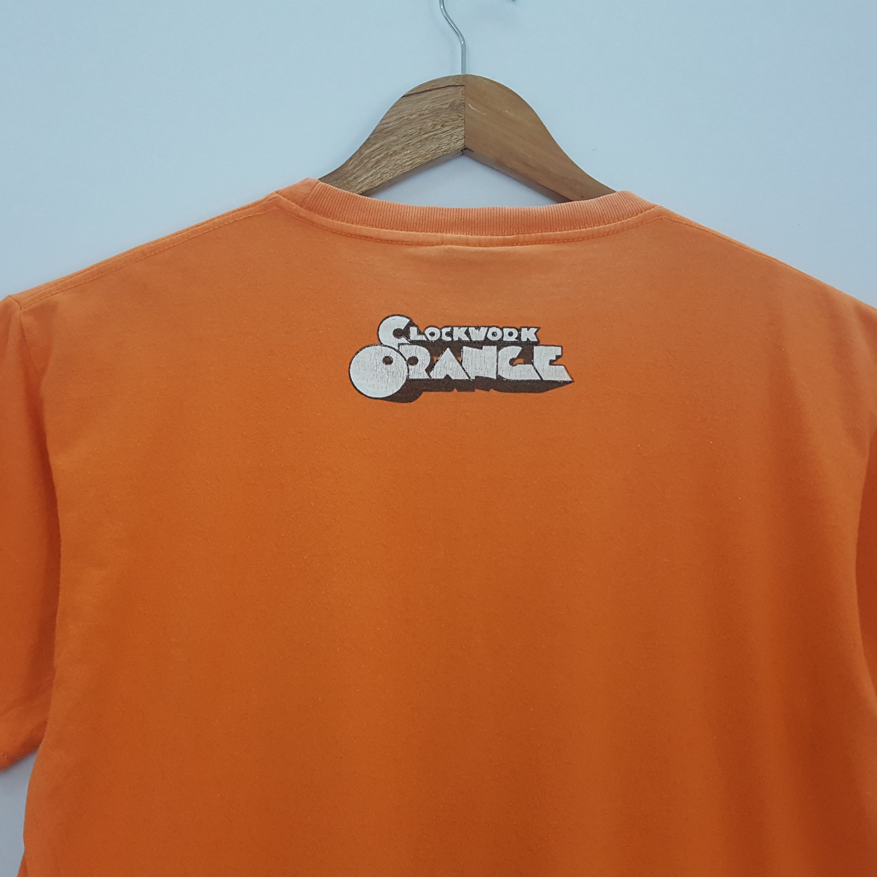 Vintage Vintage CLOCKWORK ORANGE nice design t shirt Size US M / EU 48-50 / 2 - 3 Thumbnail