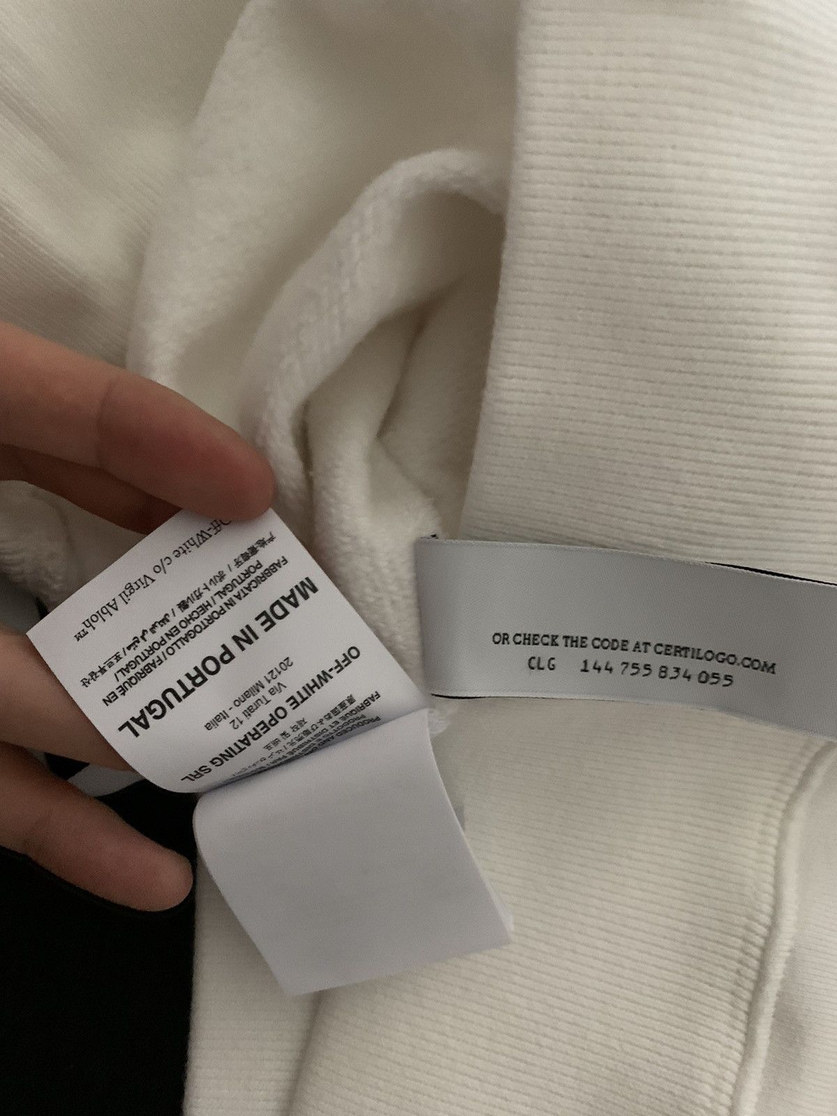 Off-White Off White Pink Paint Splatter Arrow Hoodie Size US L / EU 52-54 / 3 - 7 Thumbnail