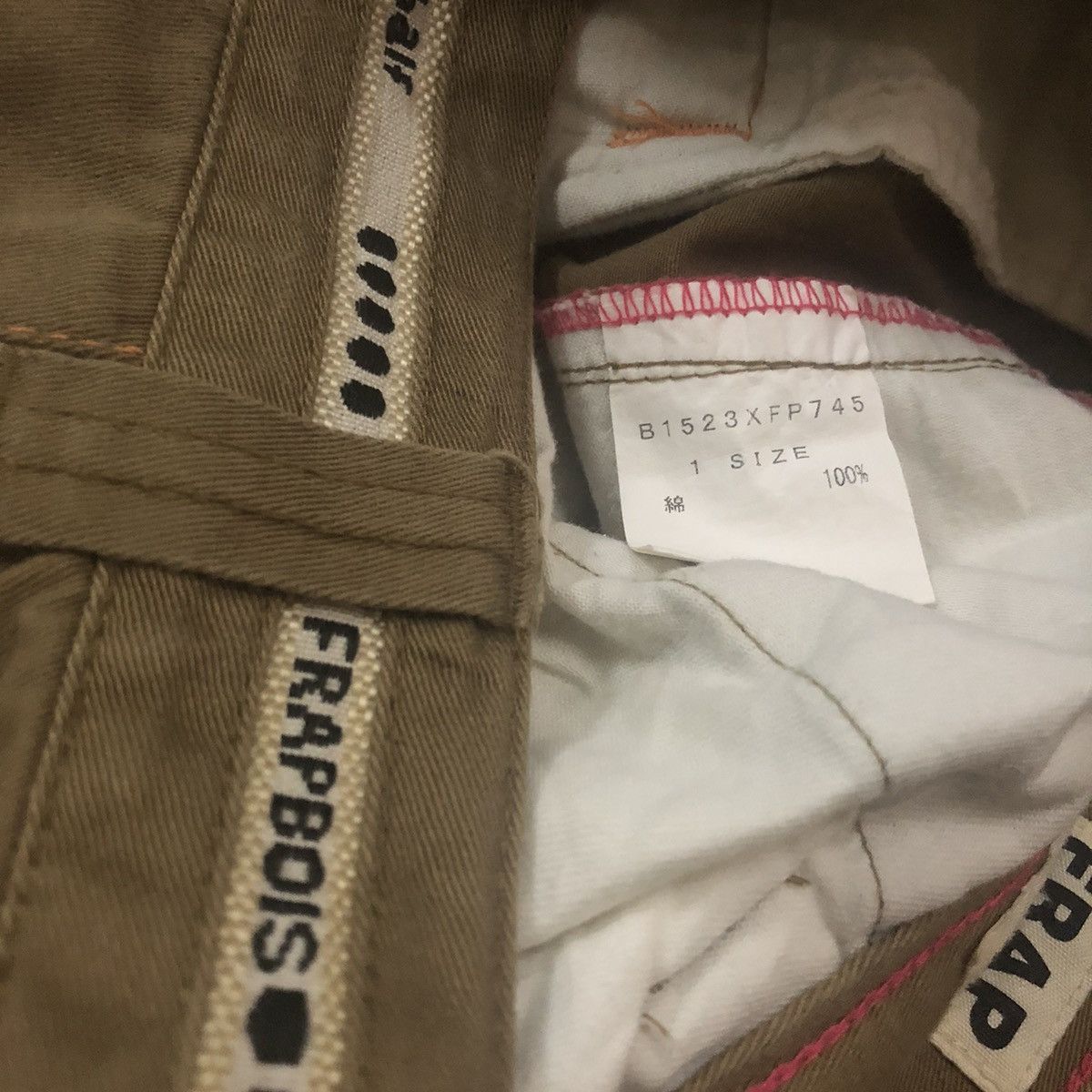 Frapbois Japanese Brand x Frapbois pants Size US 30 / EU 46 - 7 Thumbnail