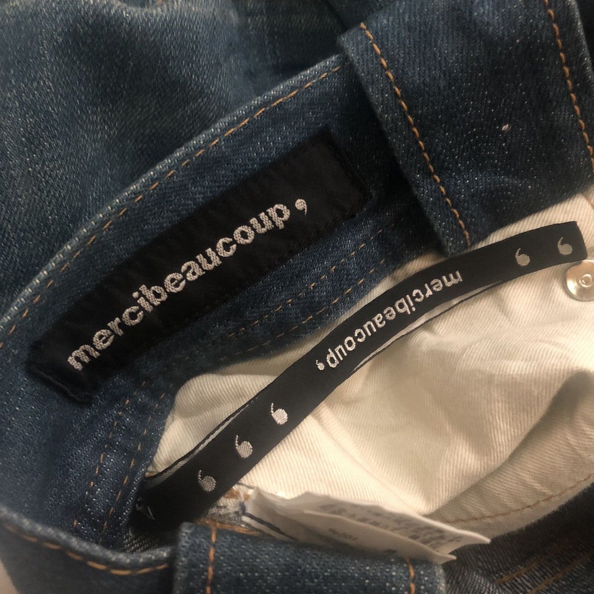 Issey Miyake Mercibeaucoup style denim jeans Size US 33 - 7 Thumbnail