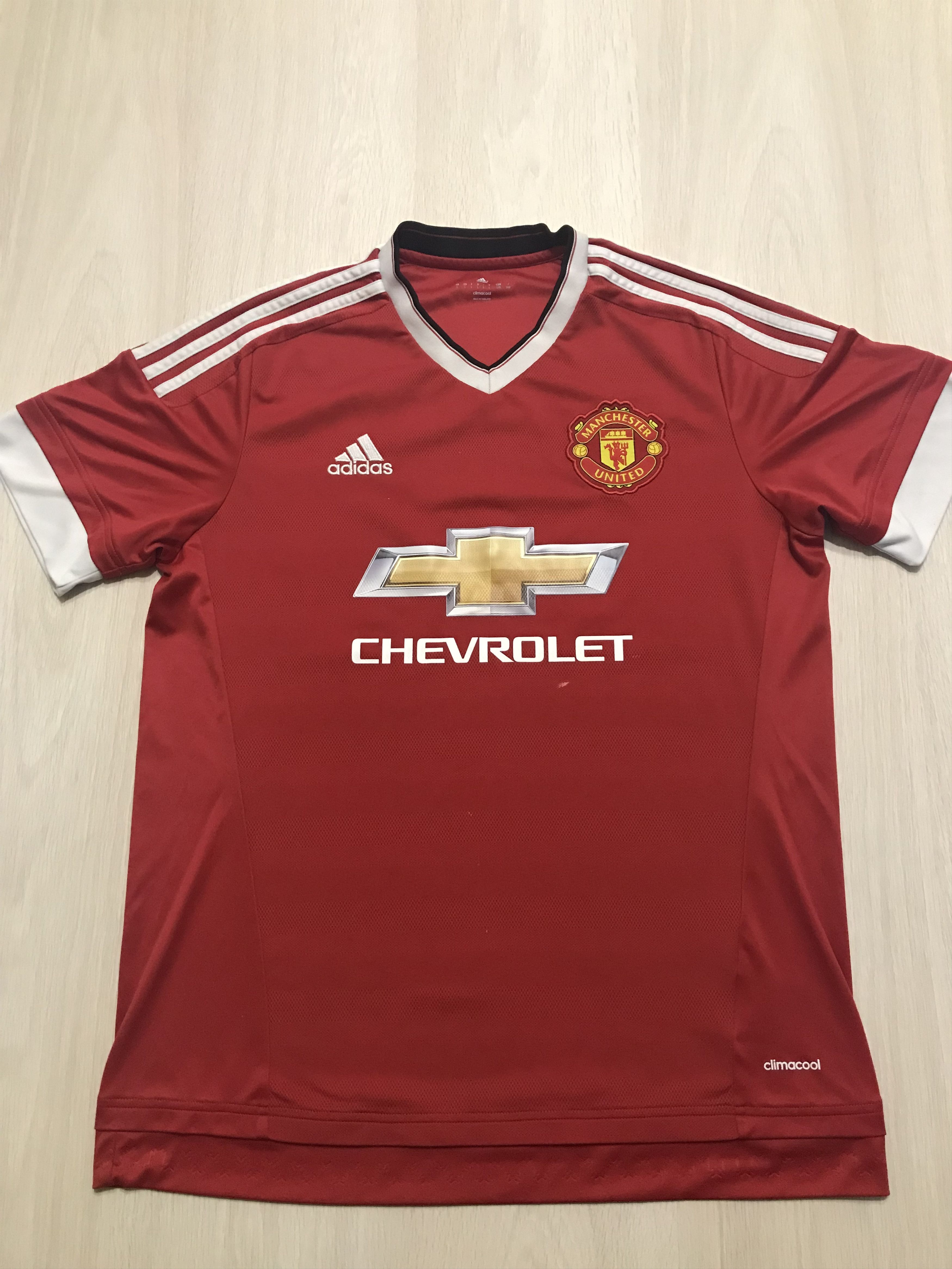 Adidas Adidas Jersey Manchester United 2015 Home shirt size L Size US L / EU 52-54 / 3 - 1 Thumbnail